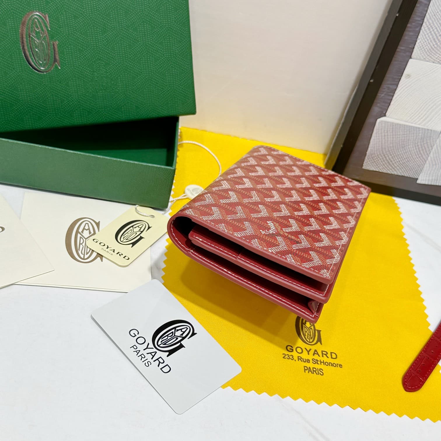 Goyard Red Wallet 98166