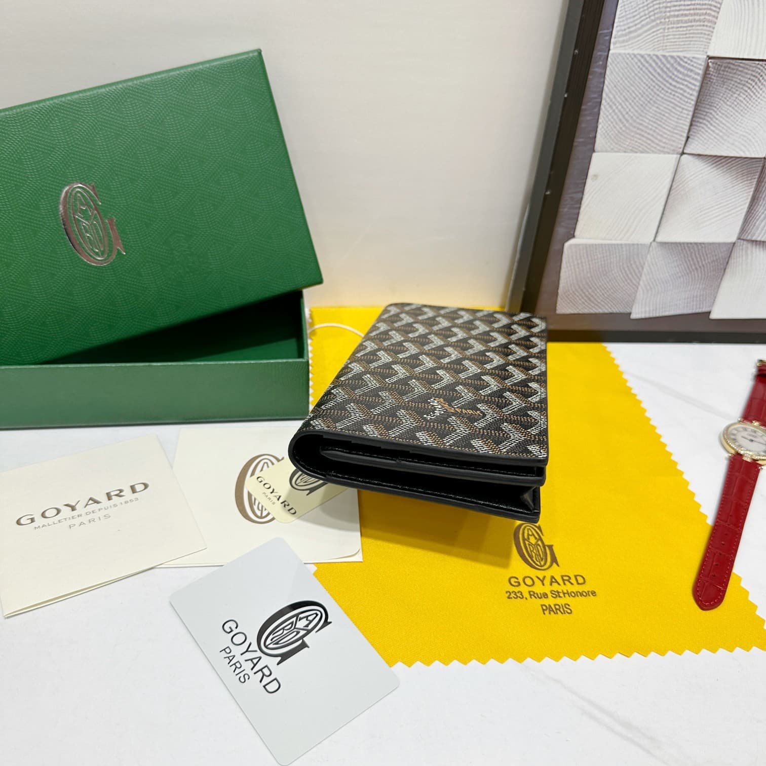 Goyard Black Wallet 98166