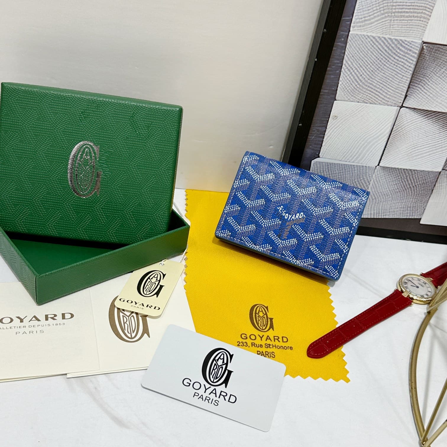 Goyard Blue Accessory 98512