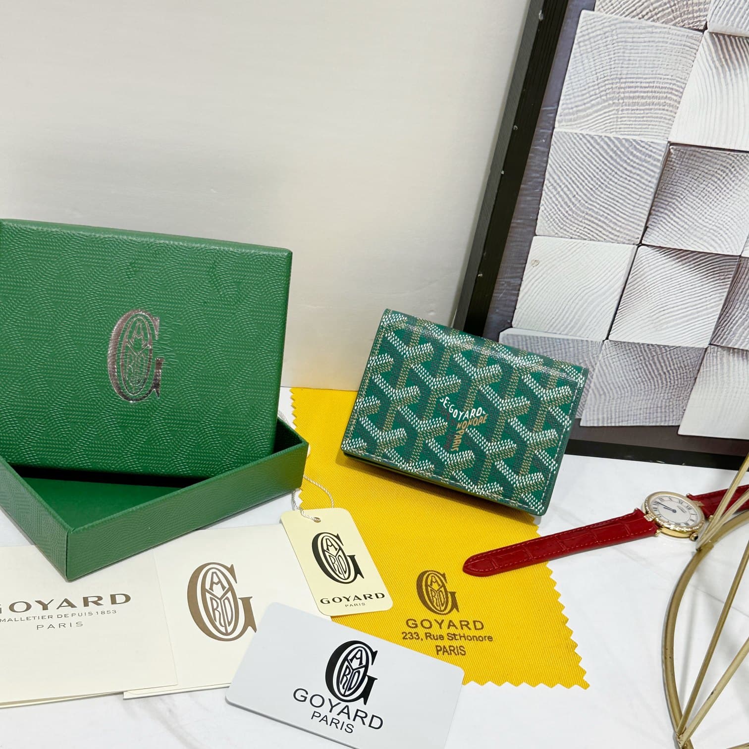 Goyard Green Accessory 98512