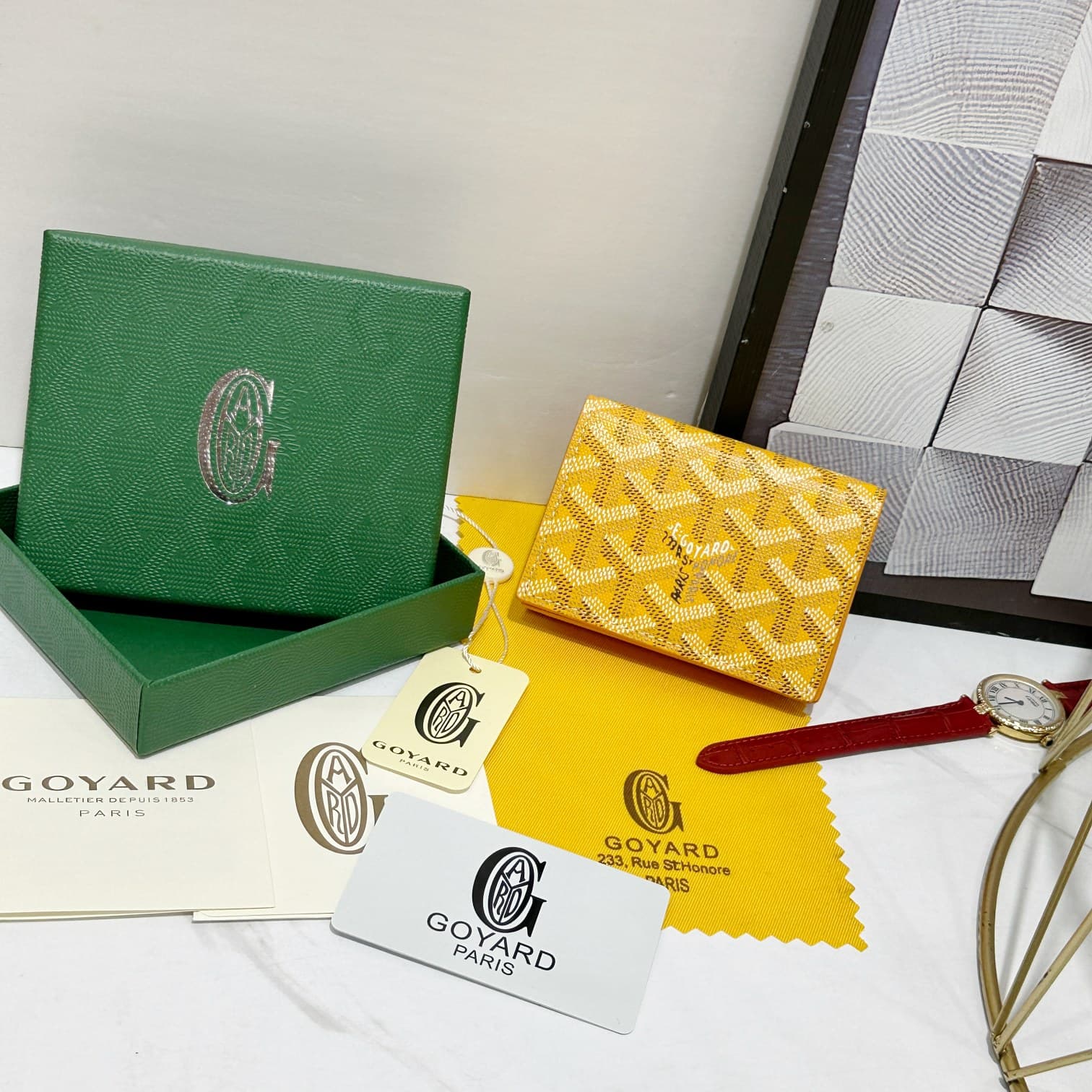 Goyard Yellow Accessory 98512