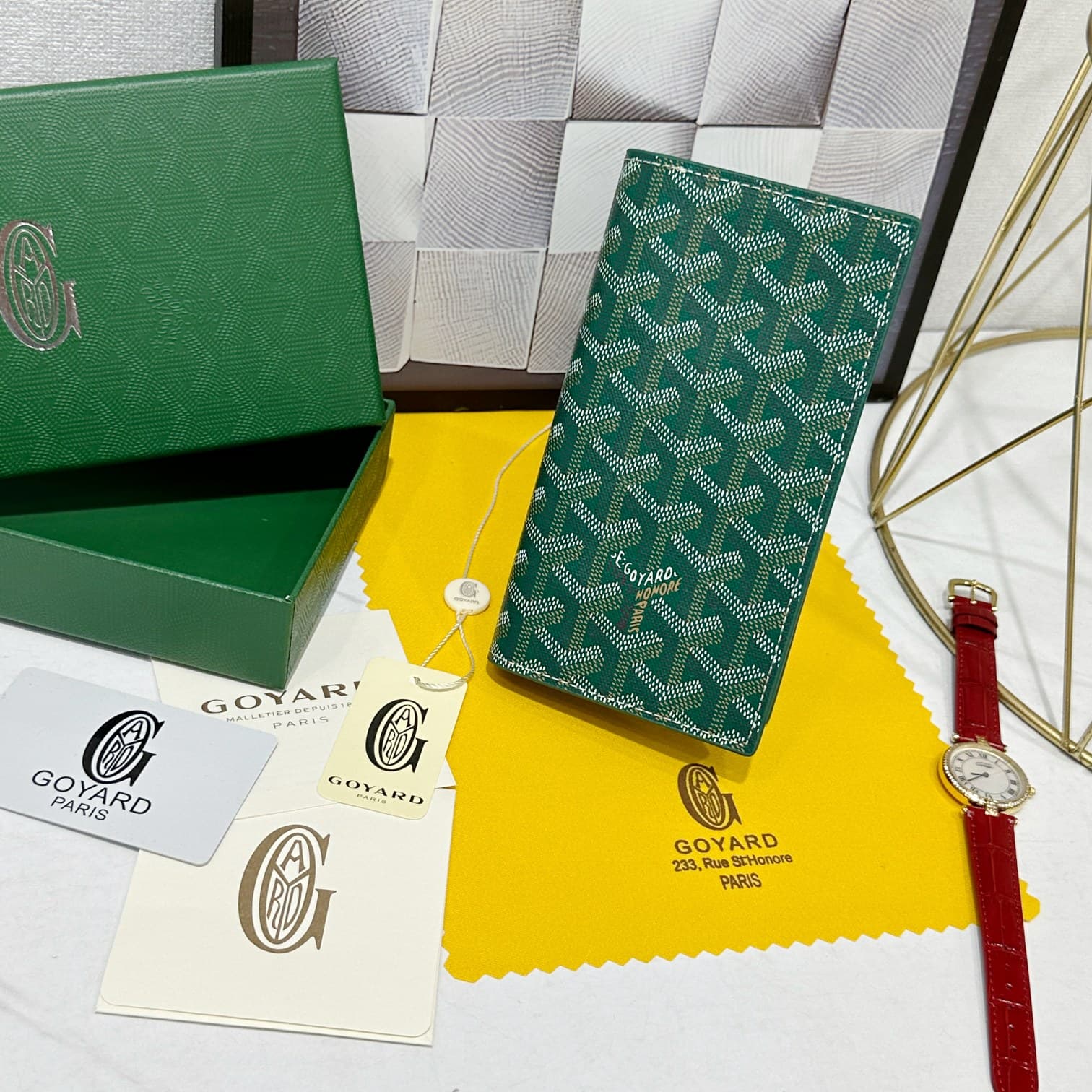 Goyard Green Wallet 98029