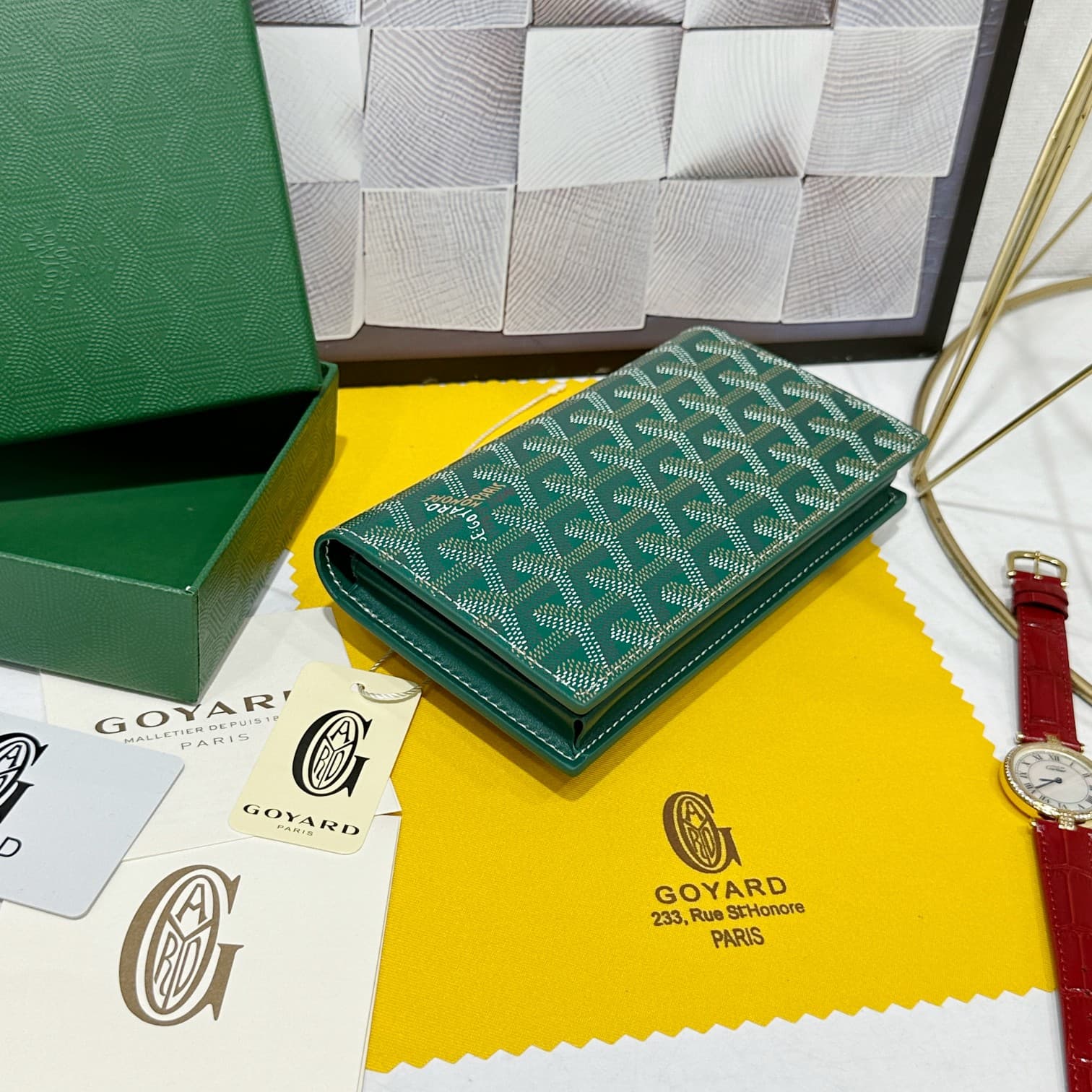 Goyard Green Wallet 98029