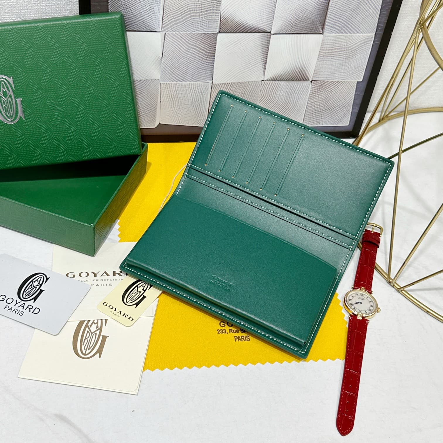 Goyard Green Wallet 98029