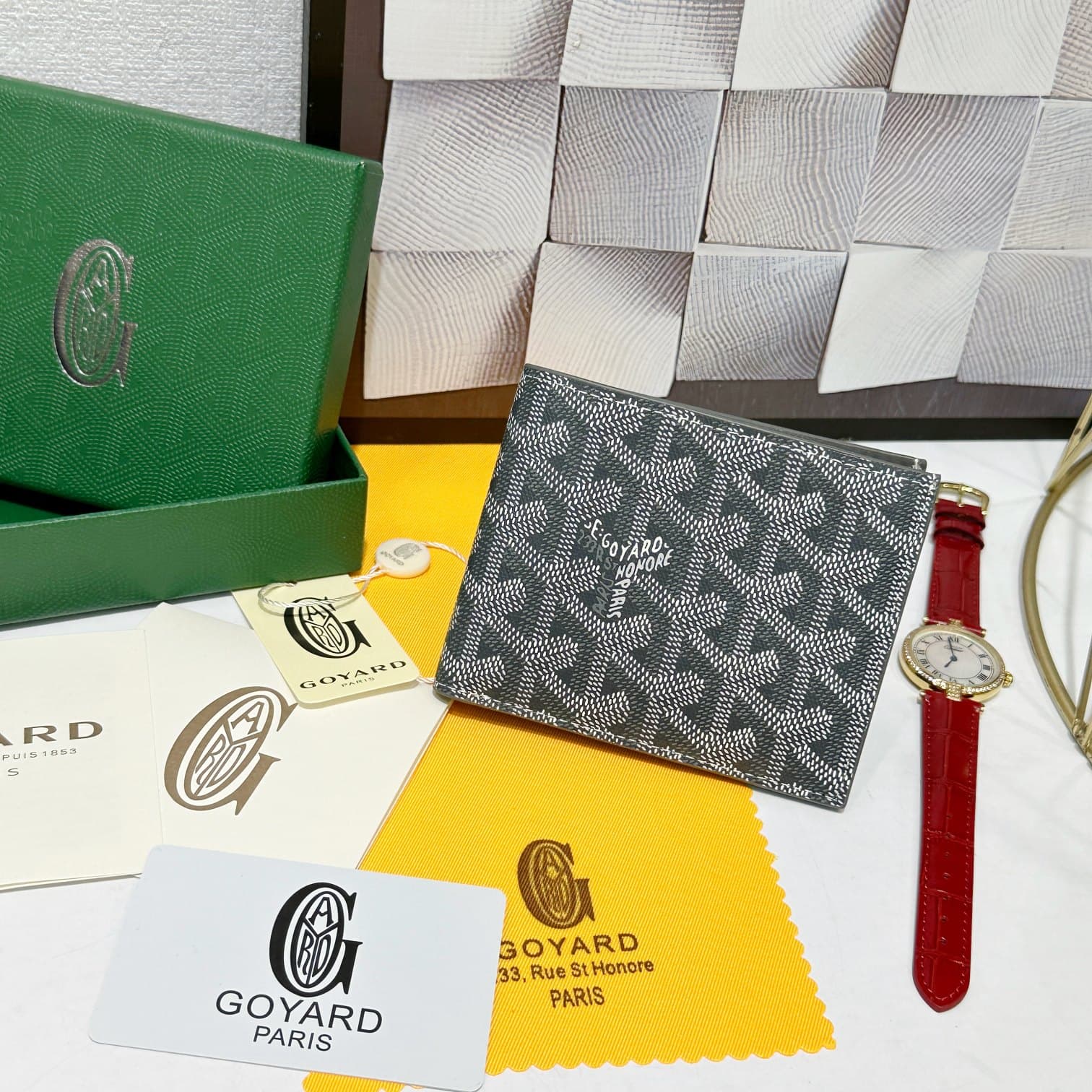 Goyard Grey Wallet 98126