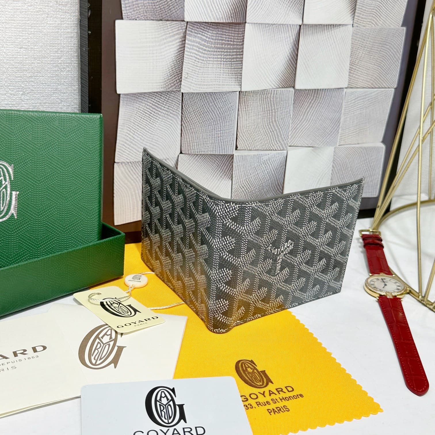 Goyard Grey Wallet 98126
