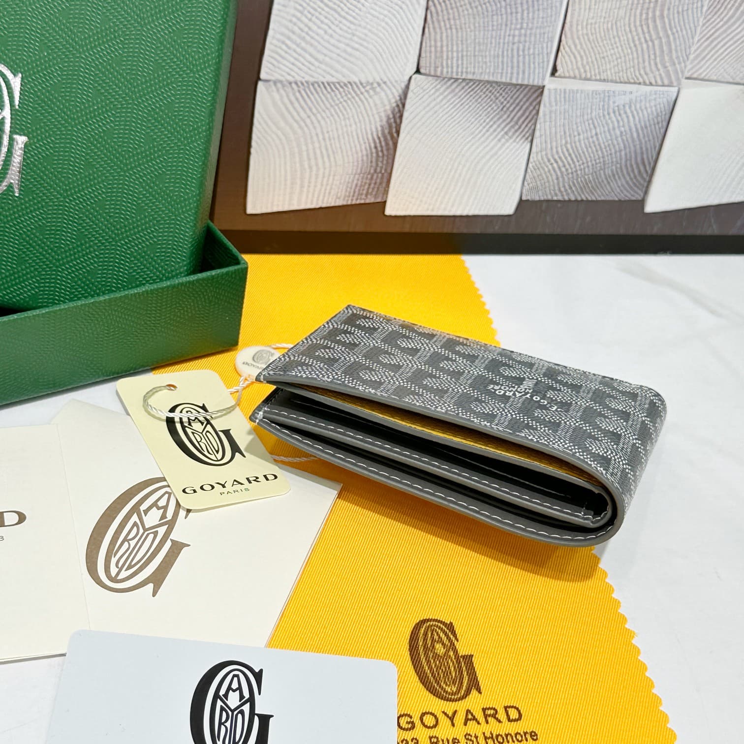 Goyard Grey Wallet 98126