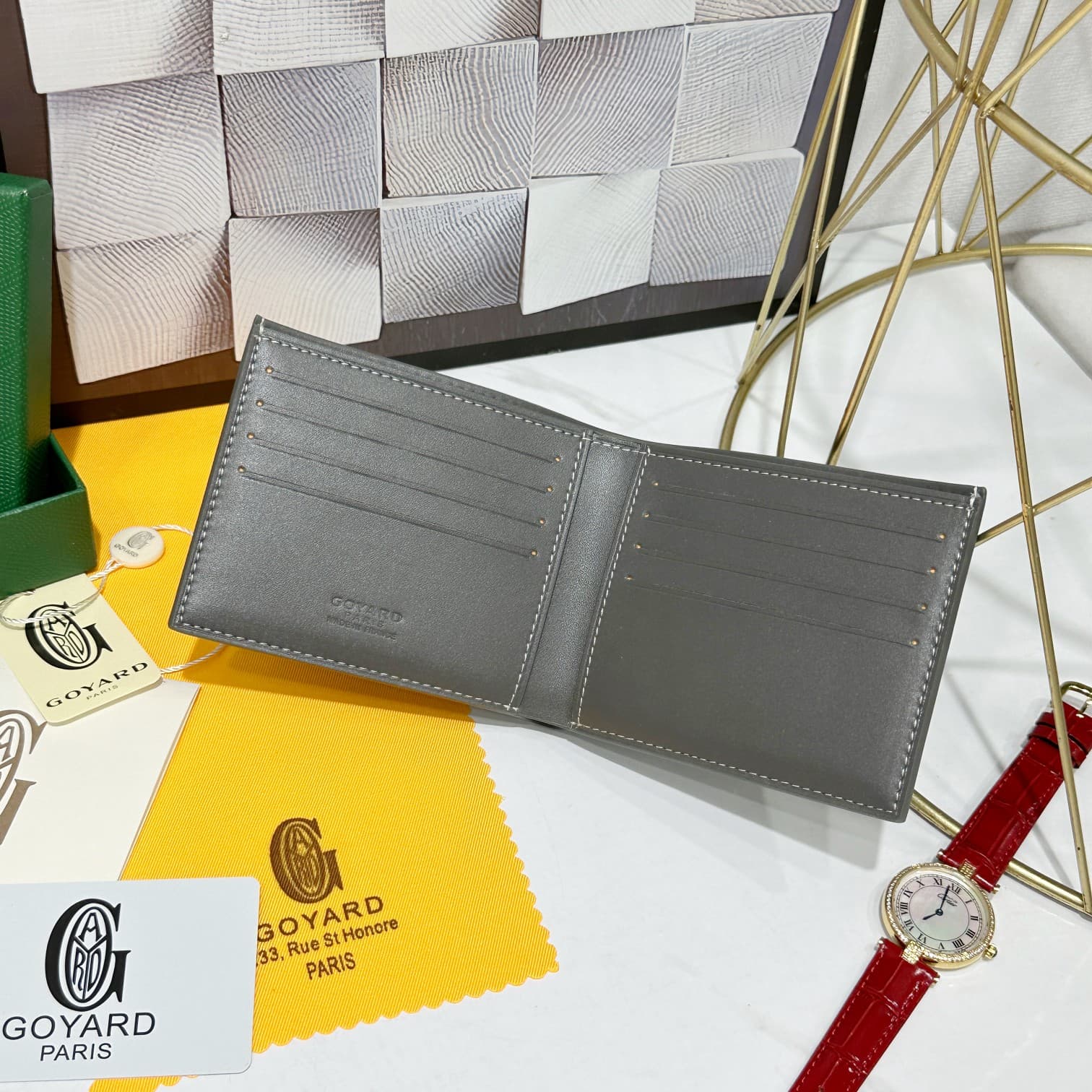 Goyard Grey Wallet 98126
