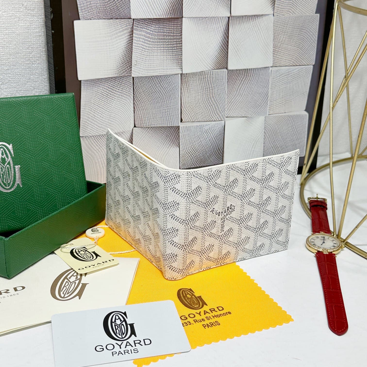 Goyard White Wallet 98126