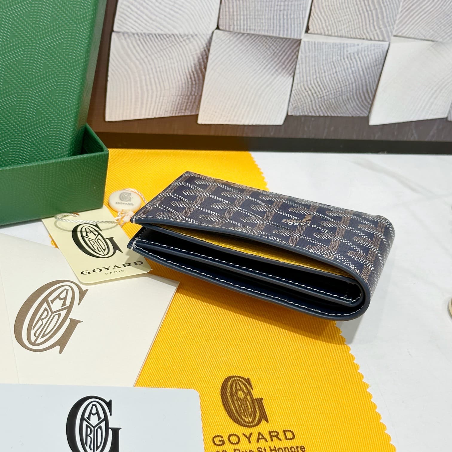 Goyard Blue Wallet 98126
