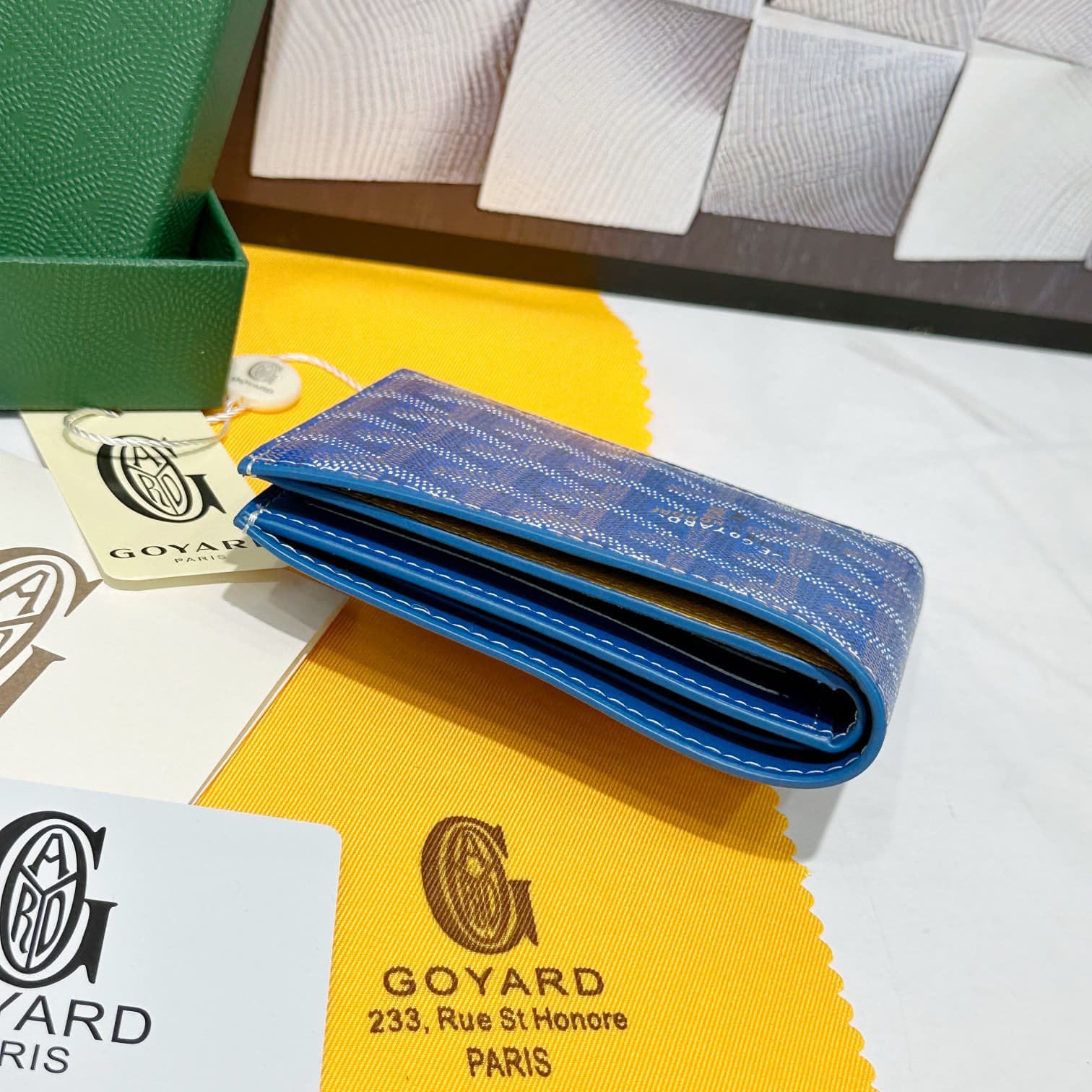 Goyard Blue Wallet 98126