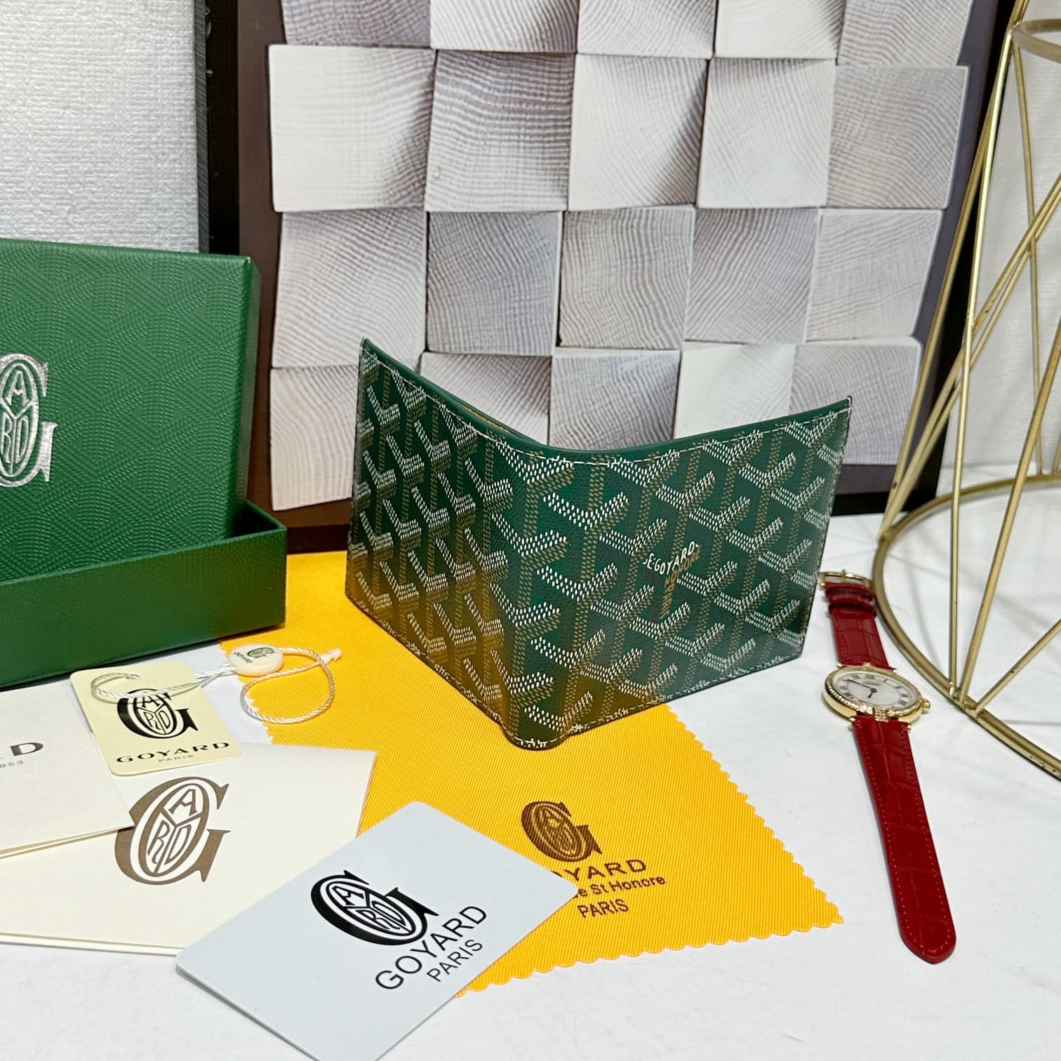 Goyard Green Wallet 98126