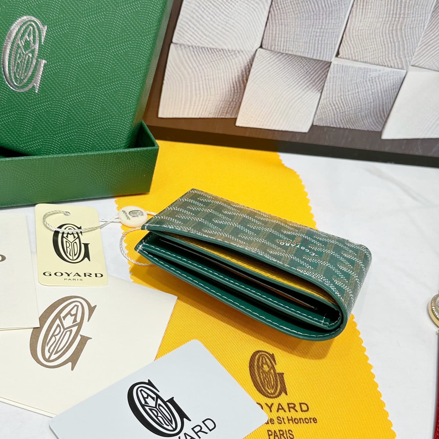 Goyard Green Wallet 98126
