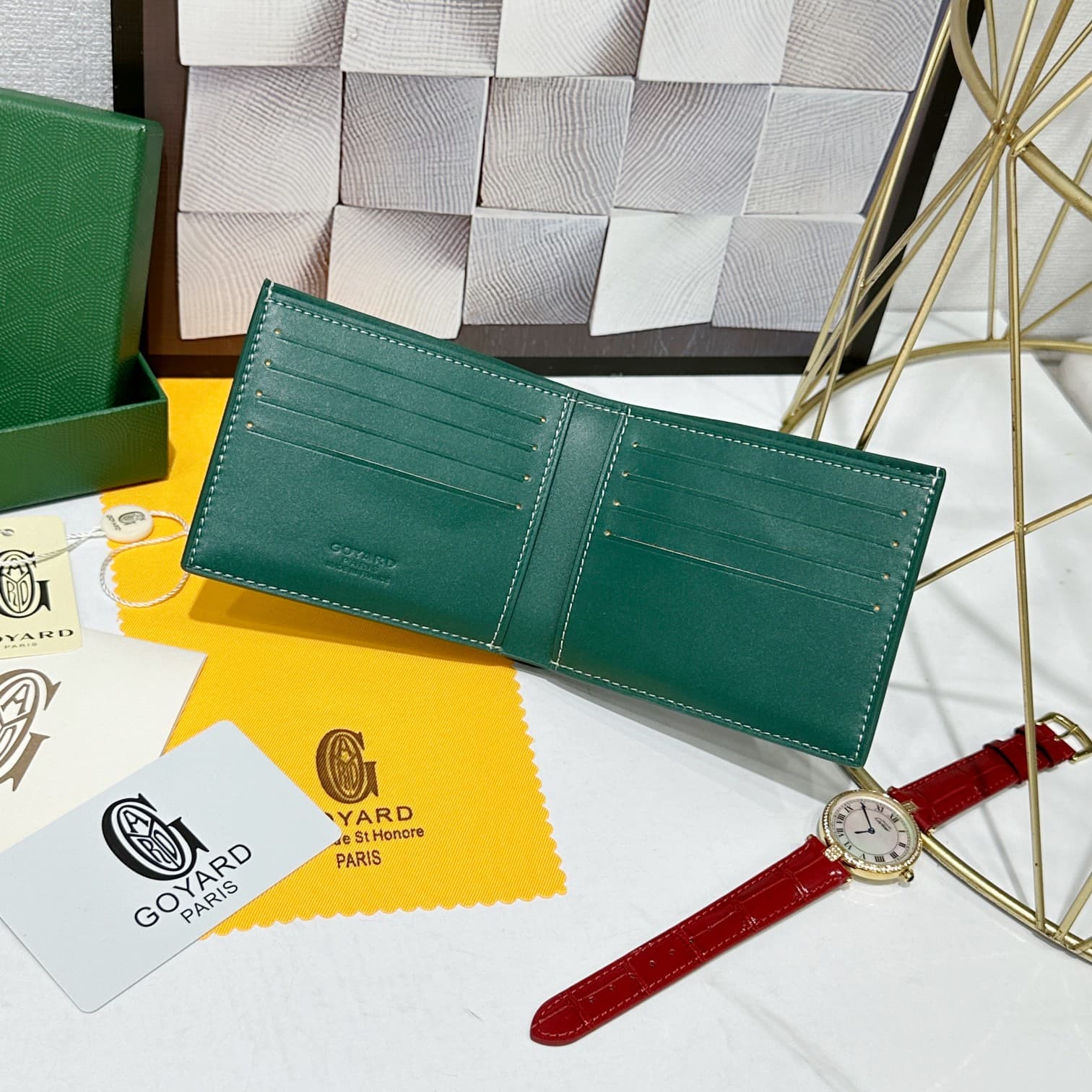 Goyard Green Wallet 98126