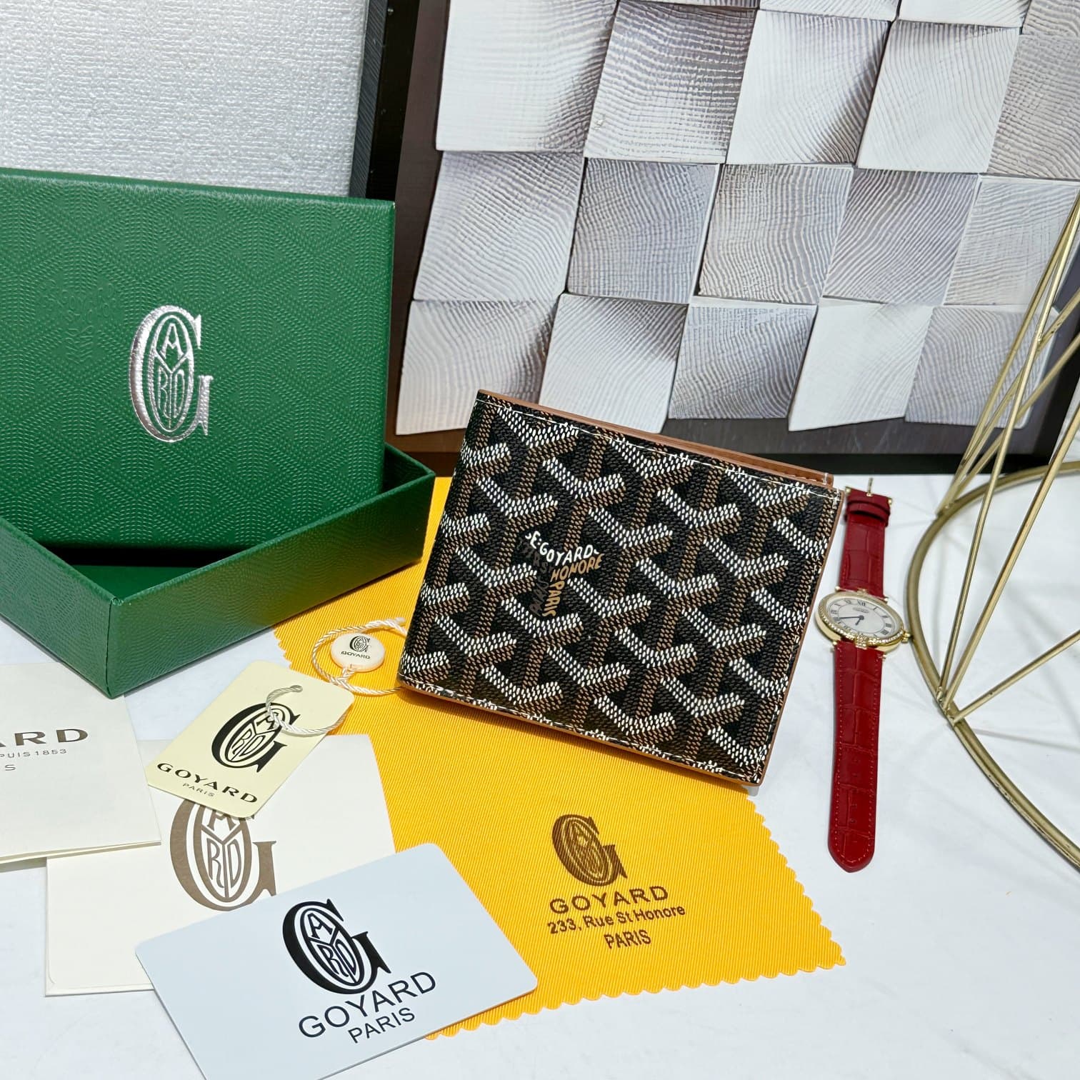 Goyard Black Wallet 98126