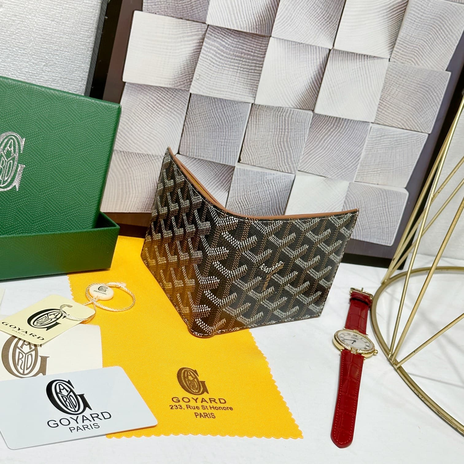 Goyard Black Wallet 98126