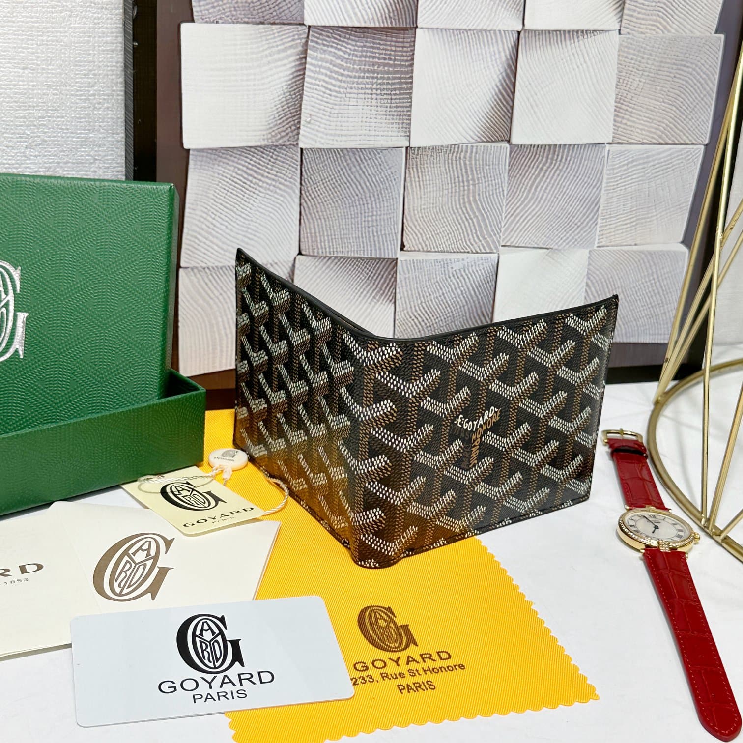 Goyard Black Wallet 98126
