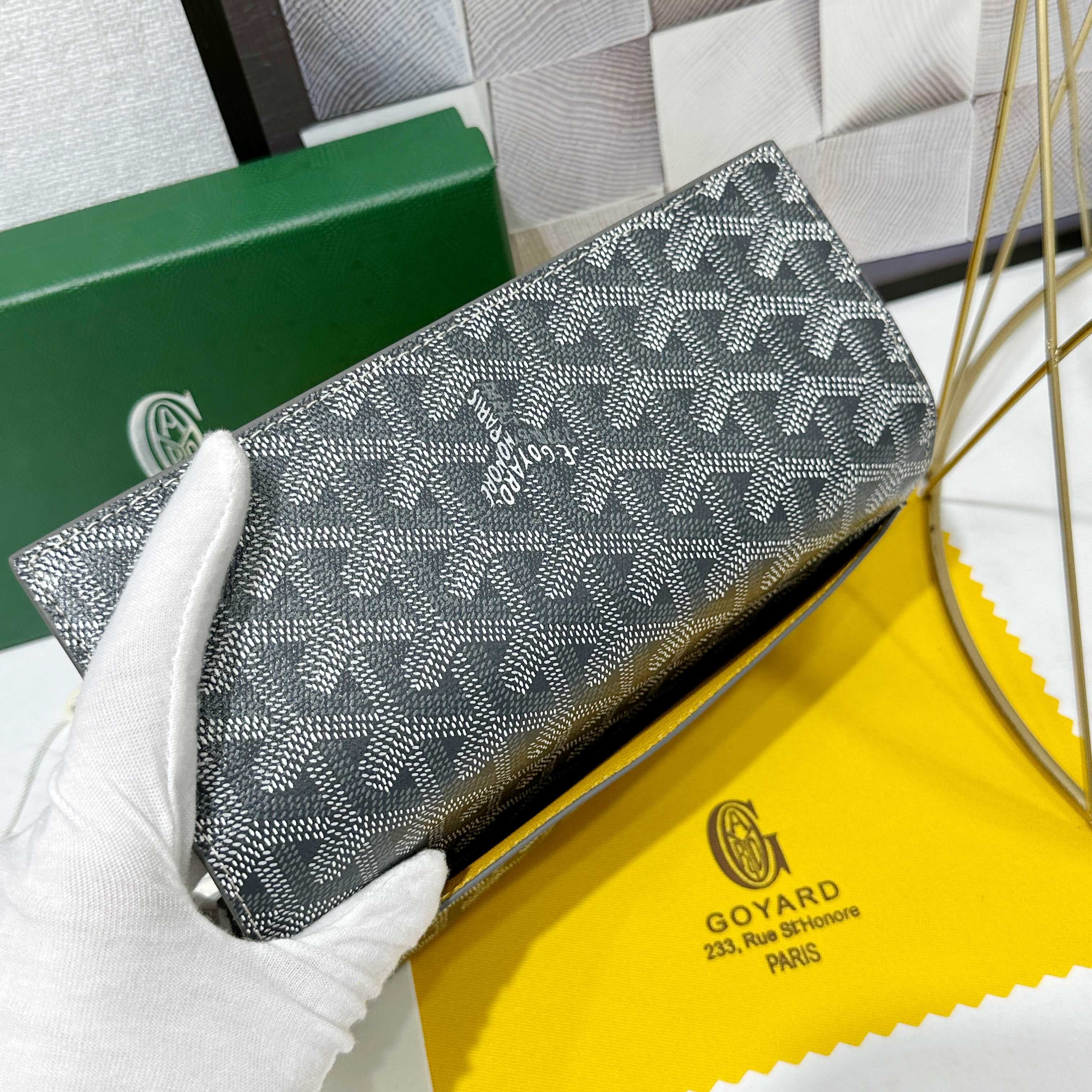 Goyard Grey Wallet 98236