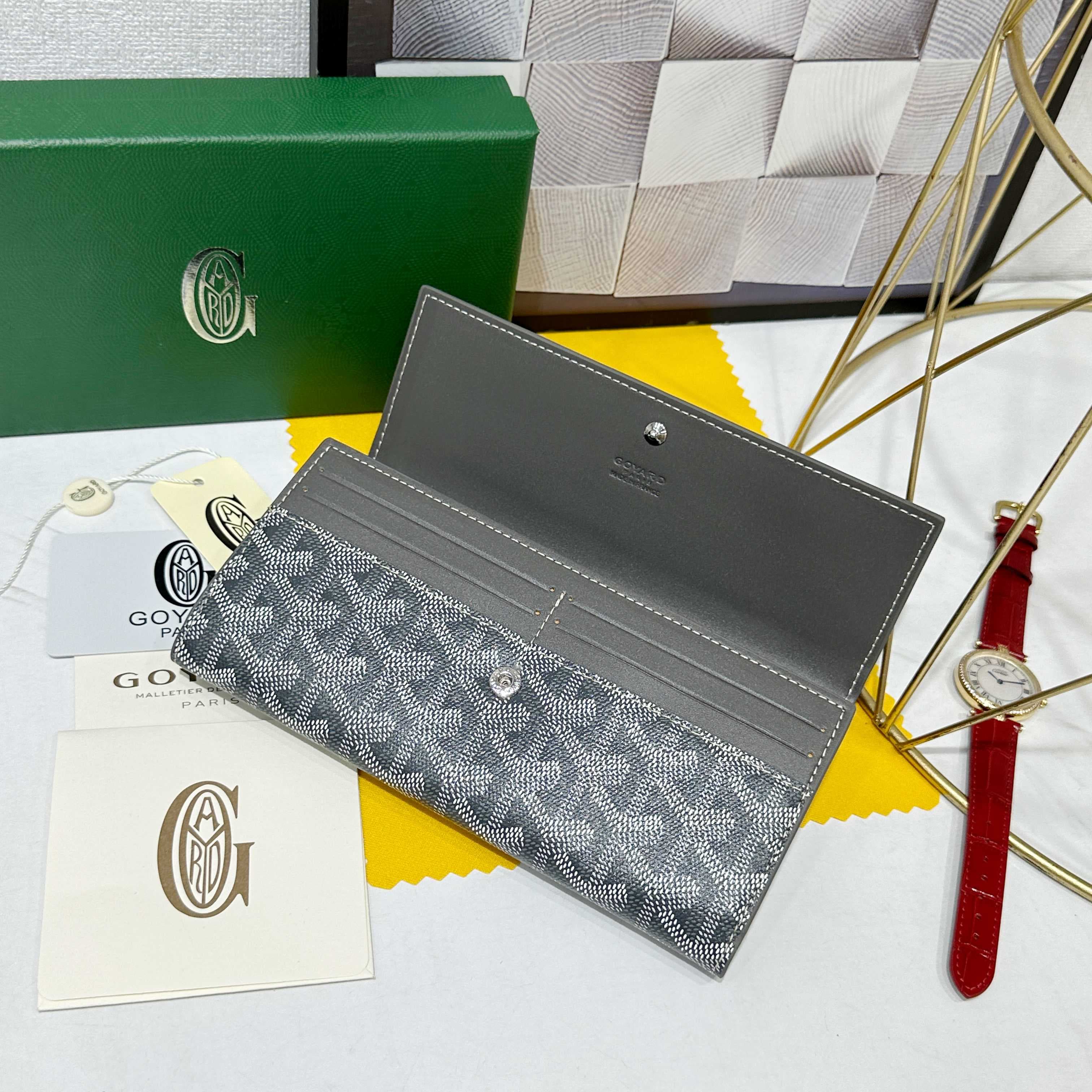 Goyard Grey Wallet 98236