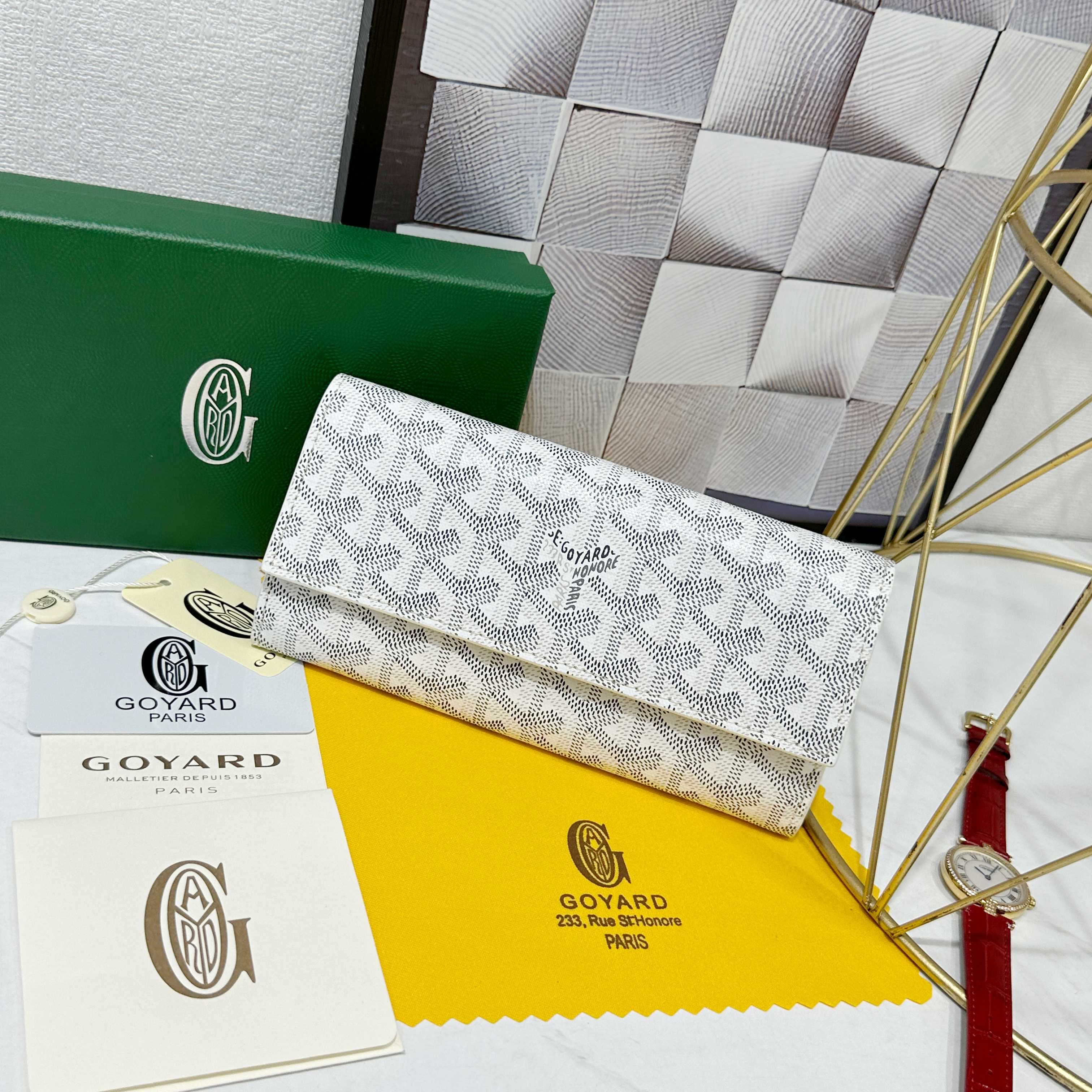 Goyard White Wallet 98236