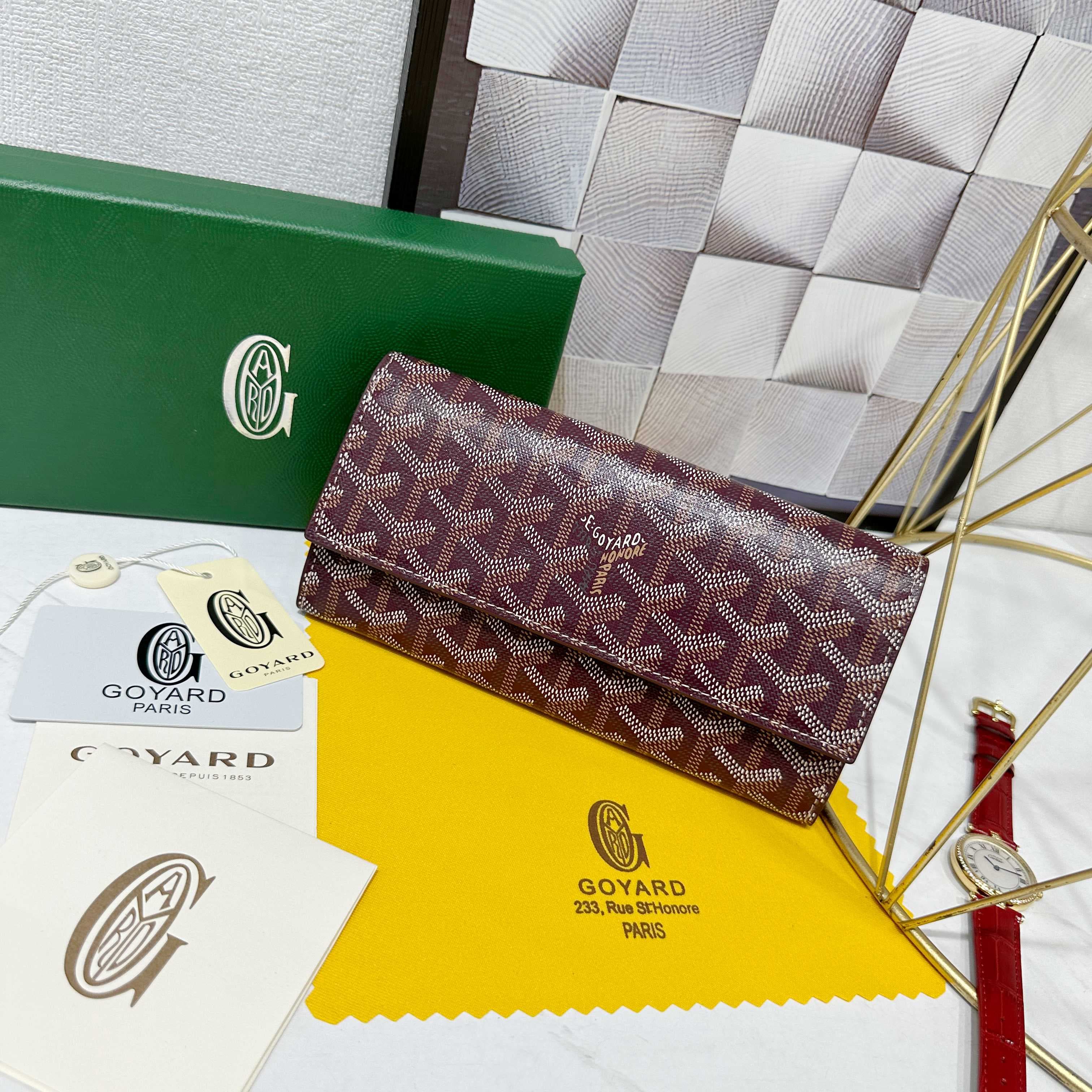 Goyard Red Wallet 98236