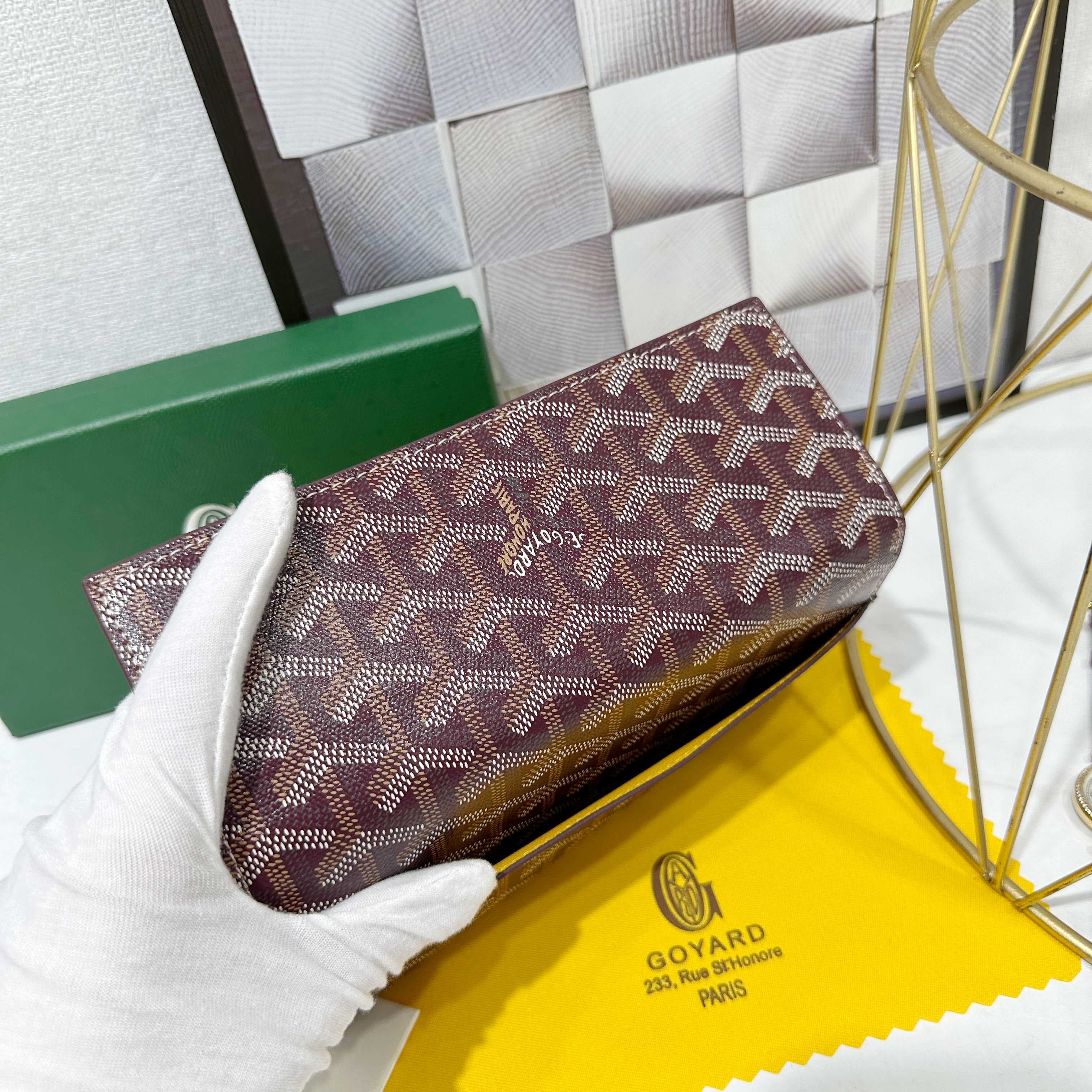 Goyard Red Wallet 98236