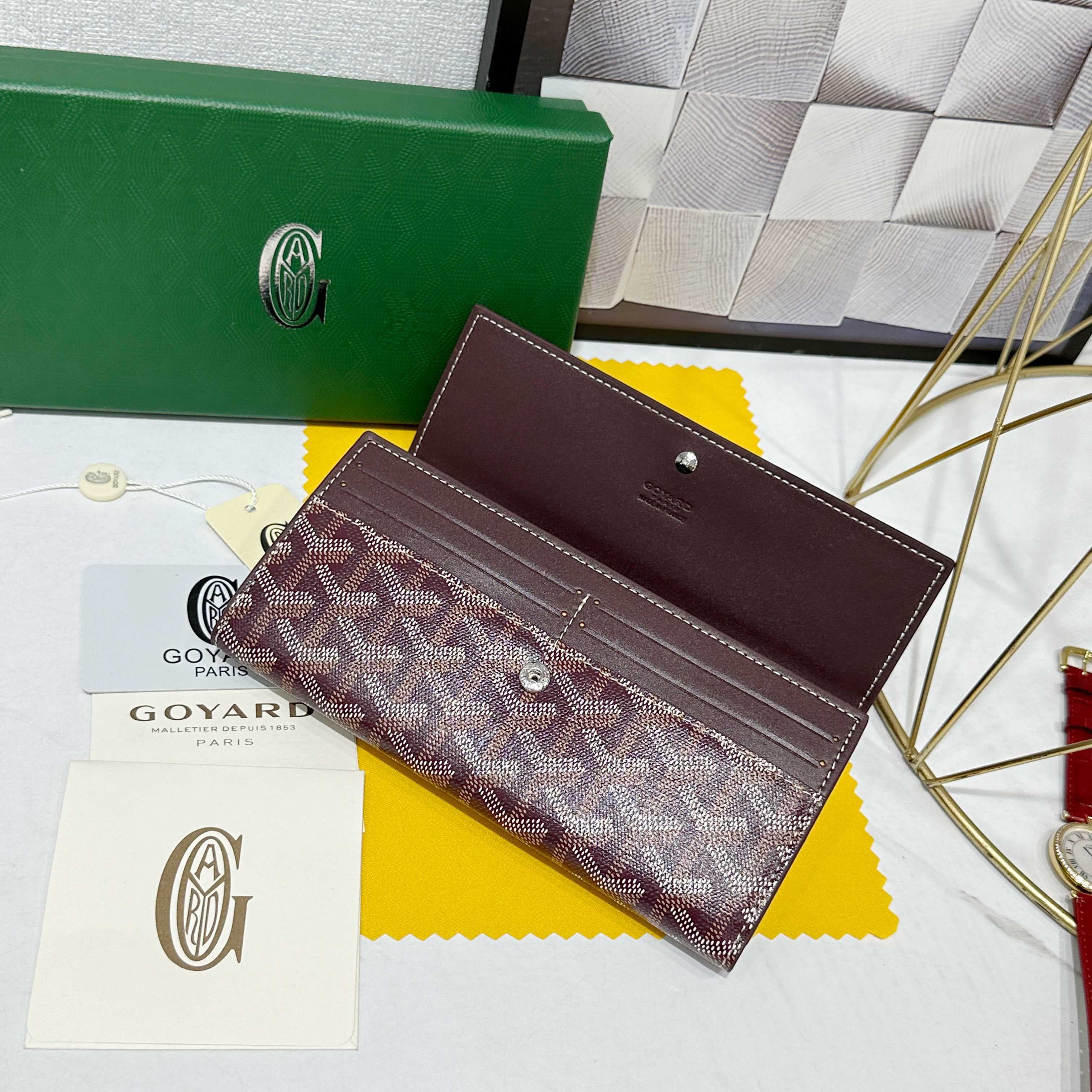 Goyard Red Wallet 98236