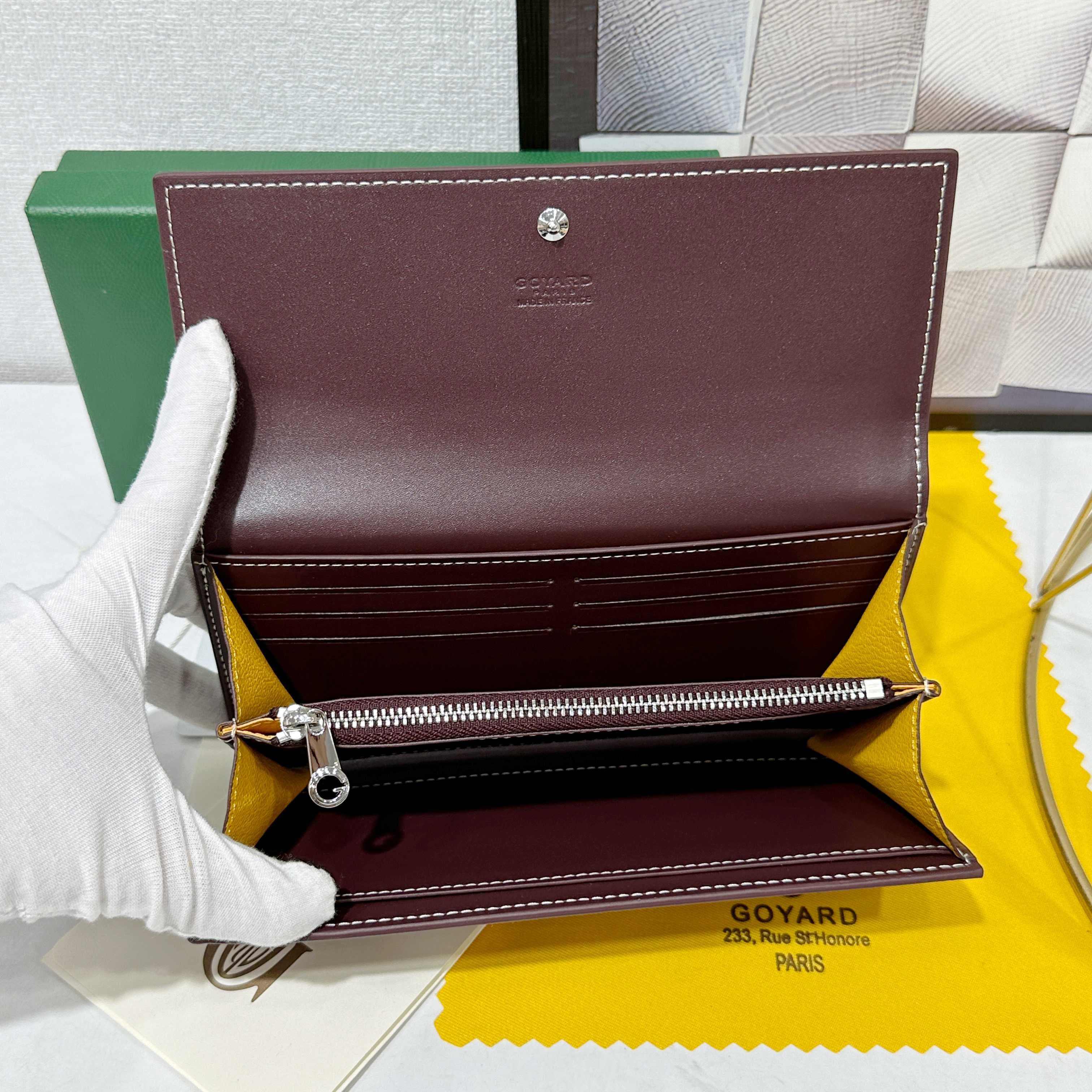 Goyard Red Wallet 98236