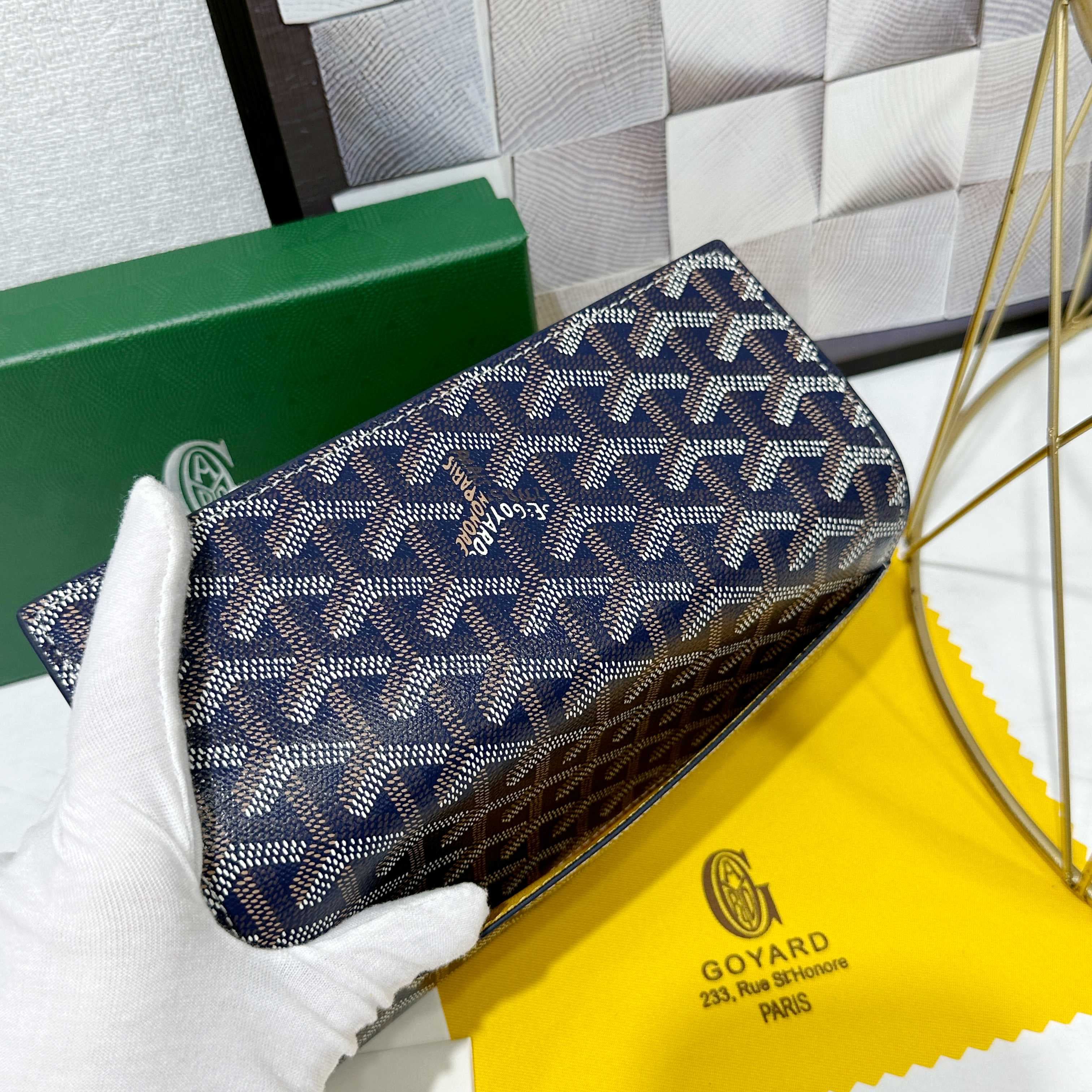 Goyard Blue Wallet 98236