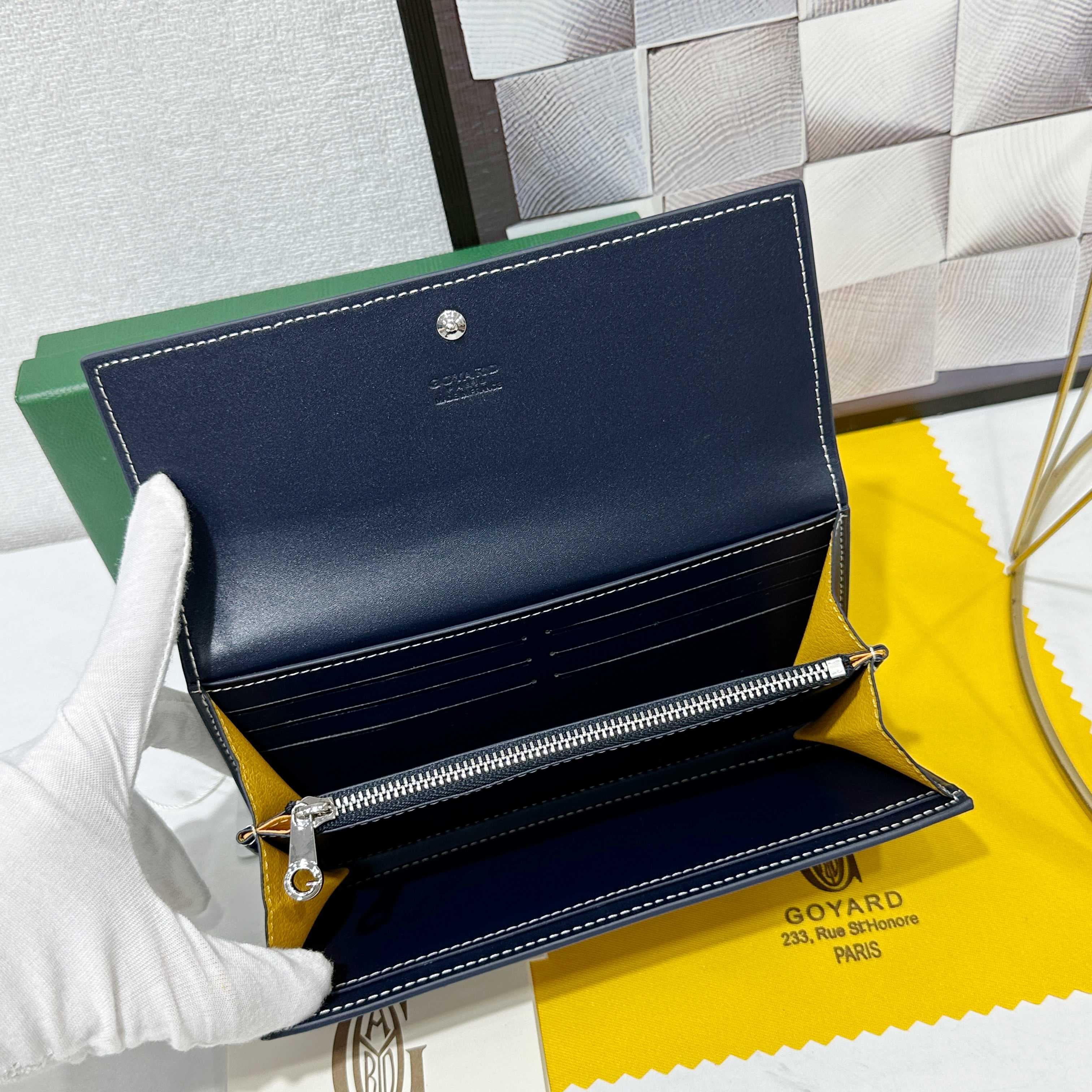 Goyard Blue Wallet 98236