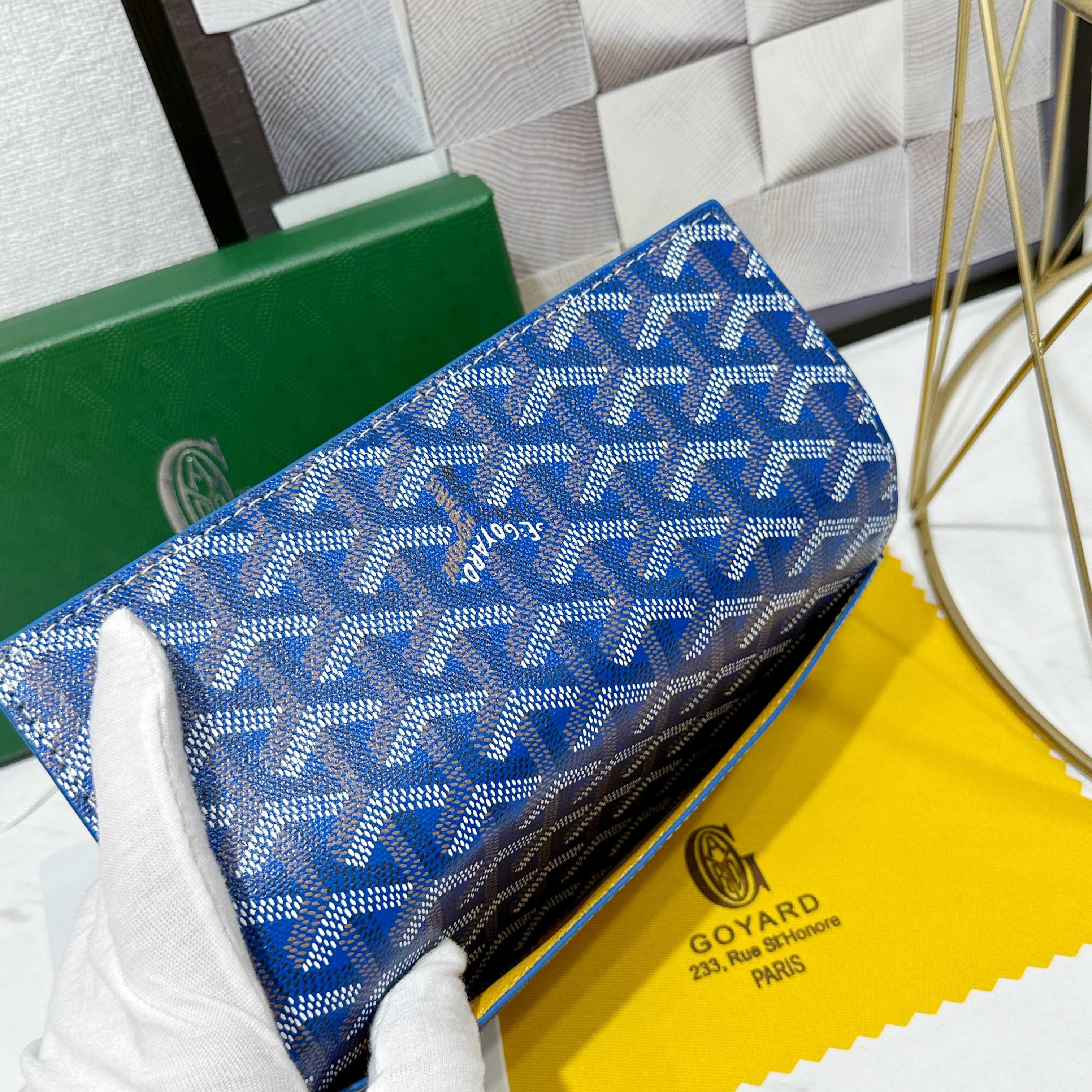 Goyard Blue Wallet 98236
