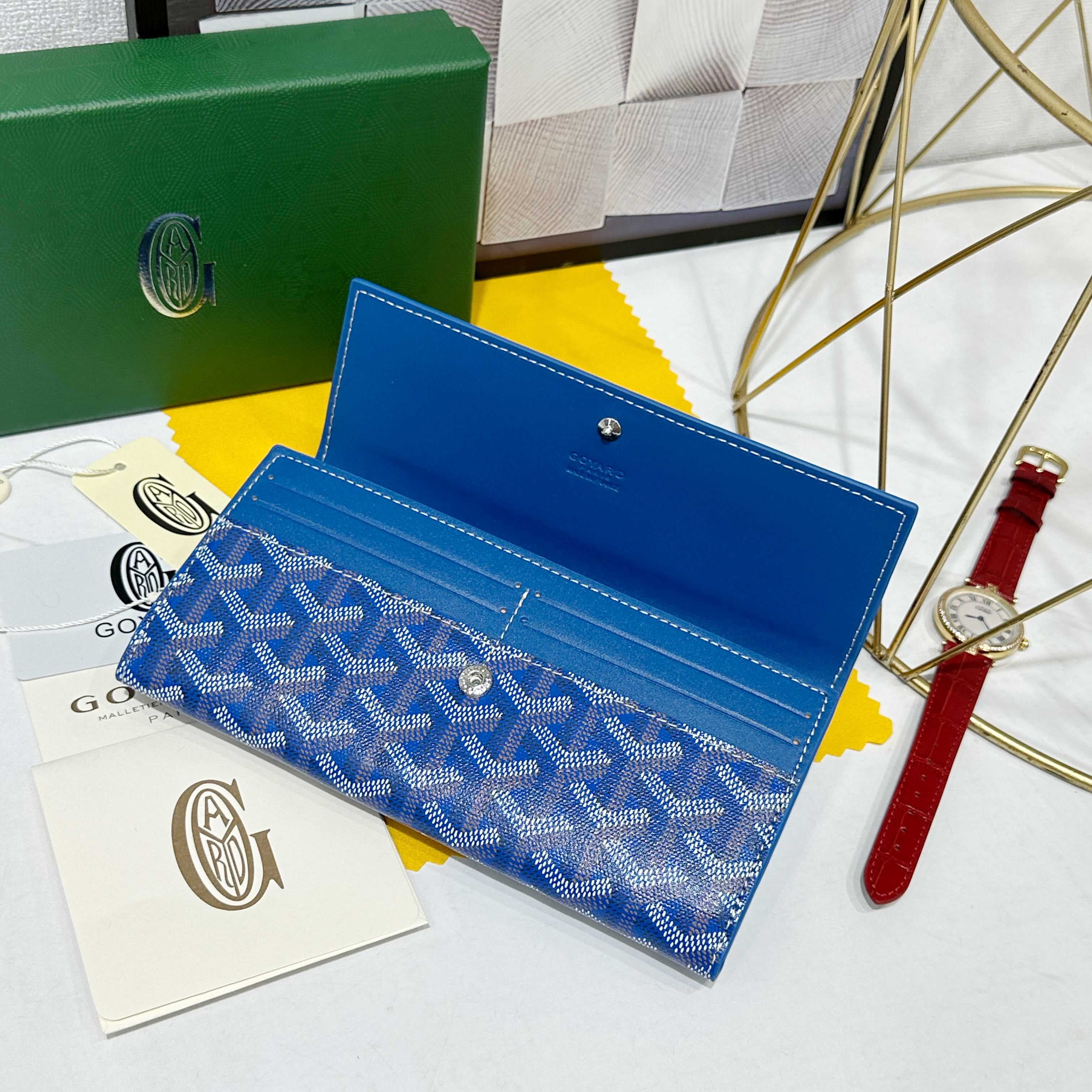 Goyard Blue Wallet 98236