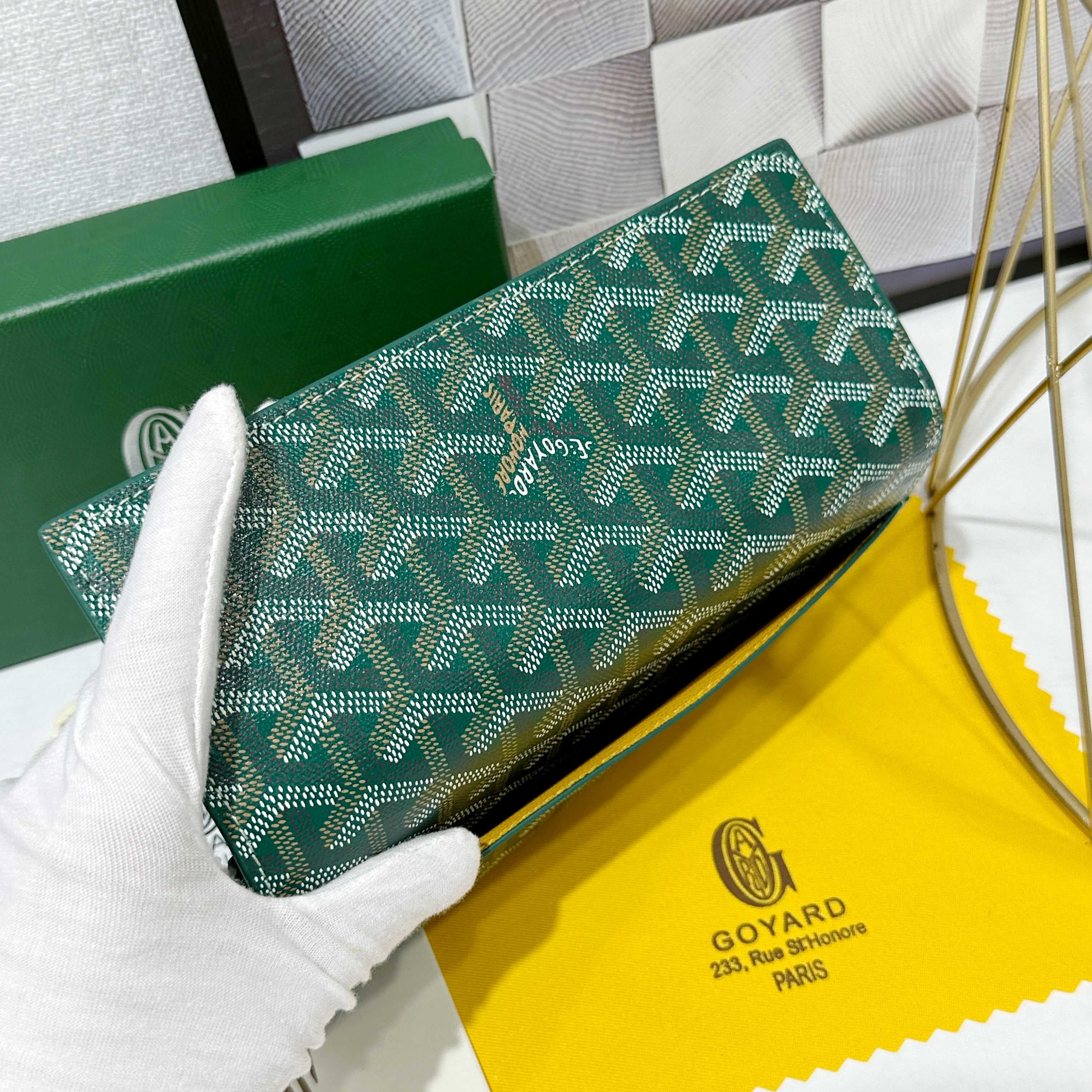 Goyard Green Wallet 98236