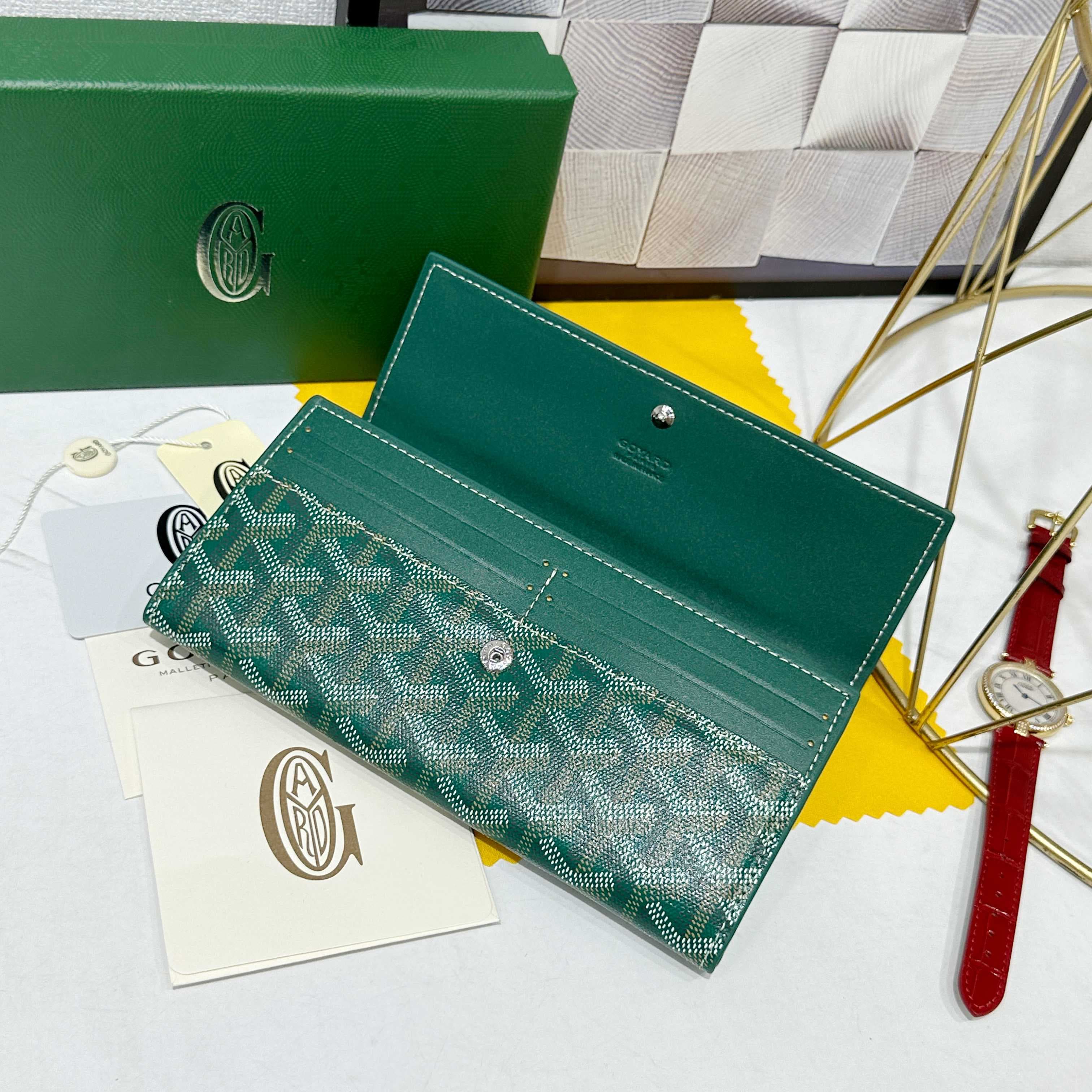 Goyard Green Wallet 98236