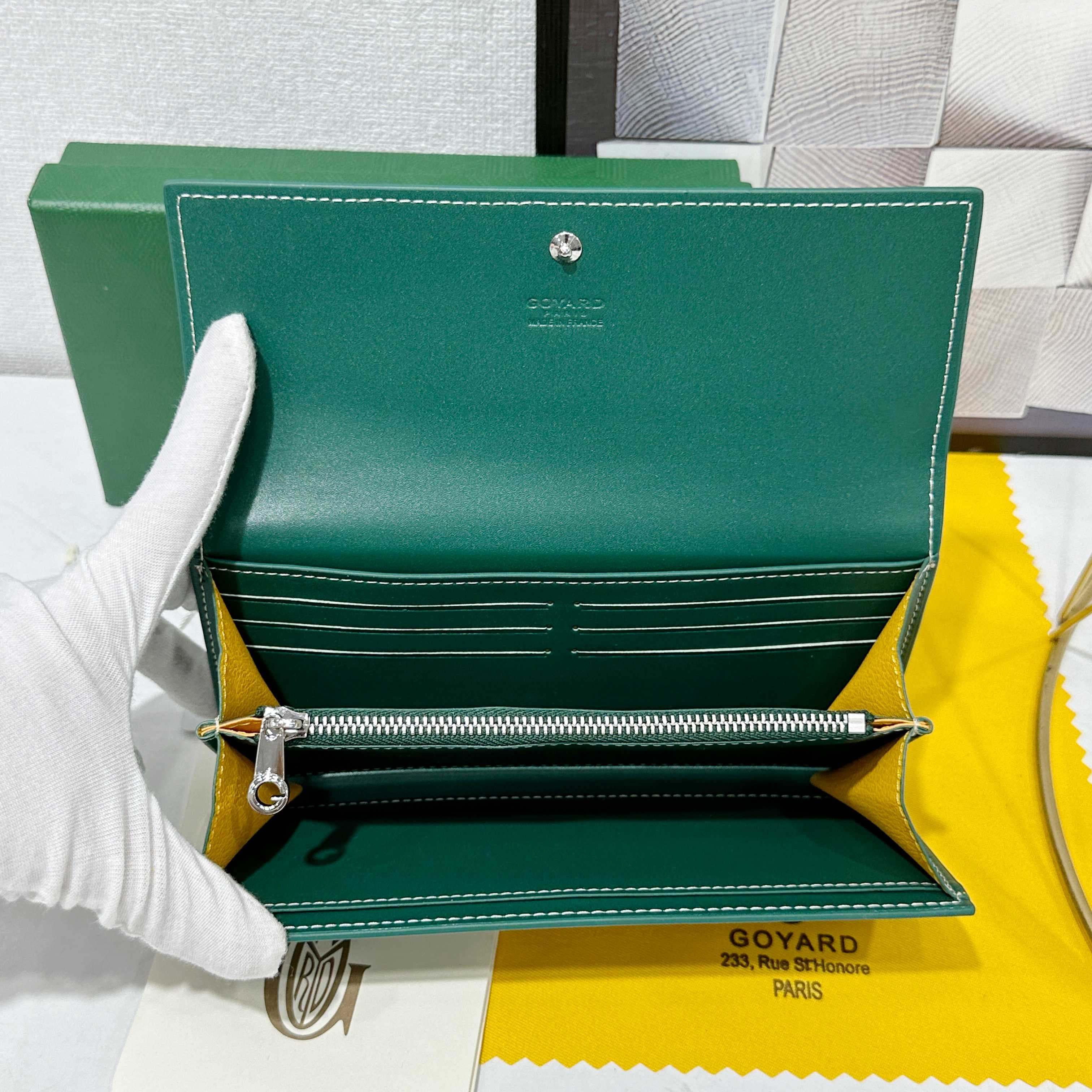 Goyard Green Wallet 98236
