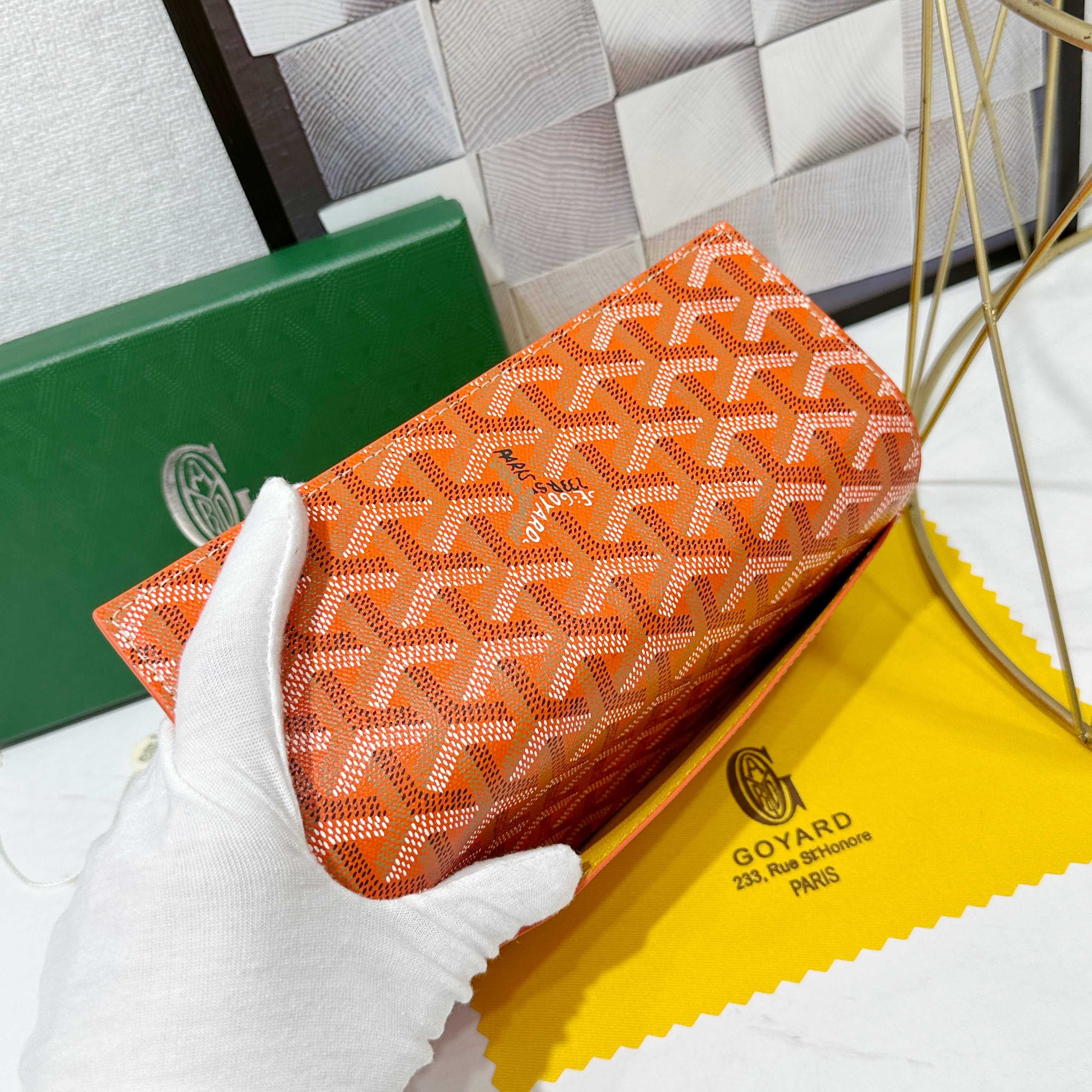 Goyard Orange Wallet 98236