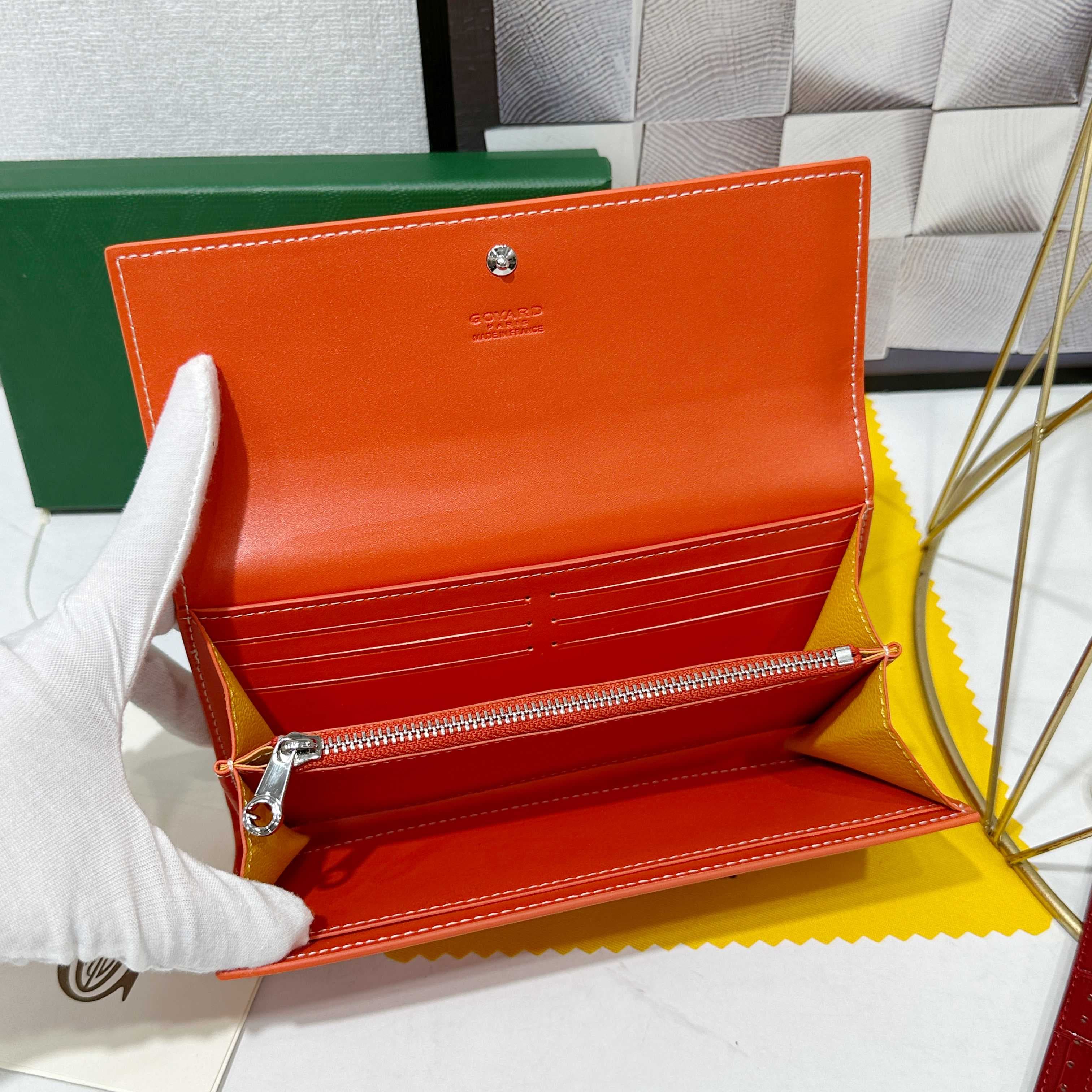 Goyard Orange Wallet 98236