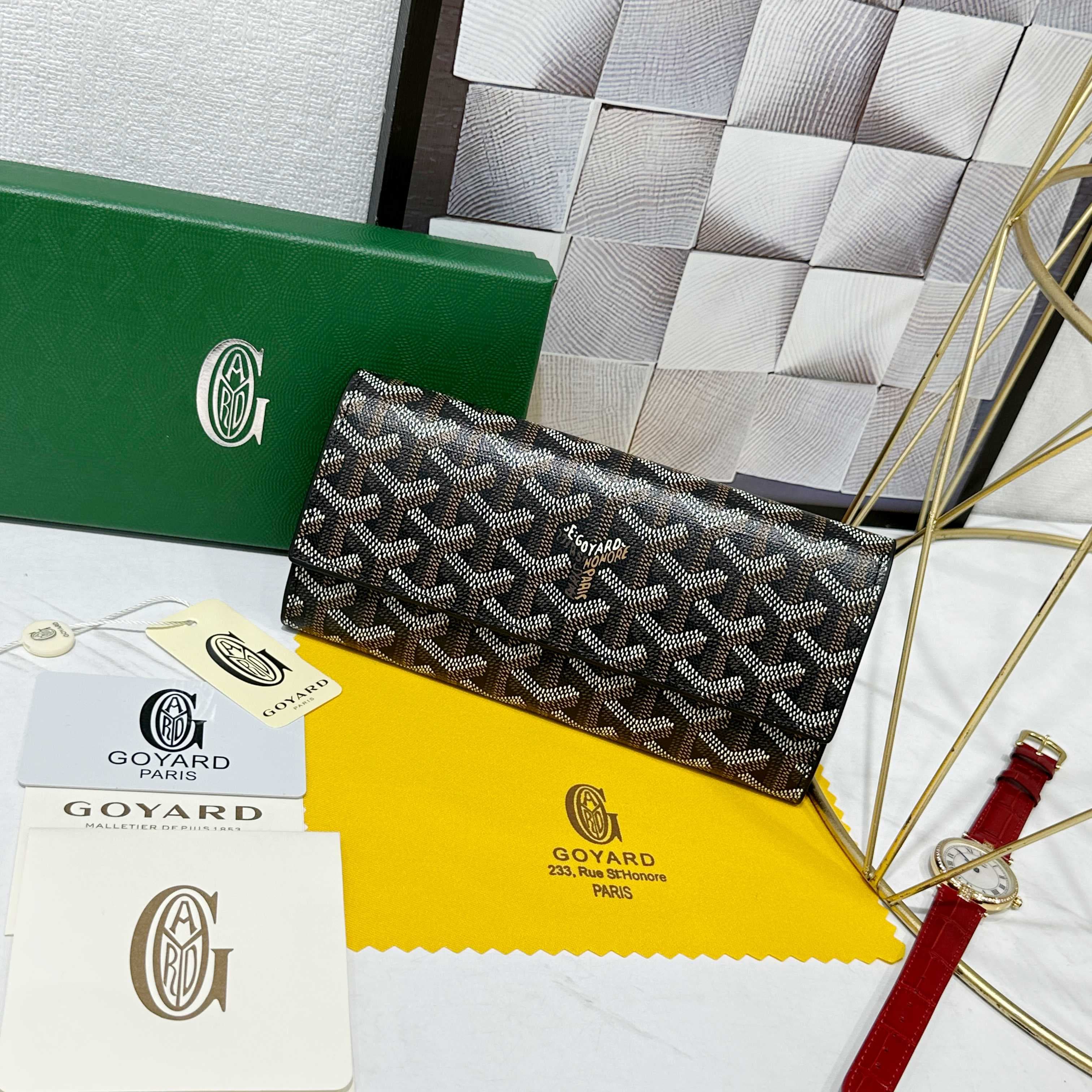 Goyard Black Wallet 98236