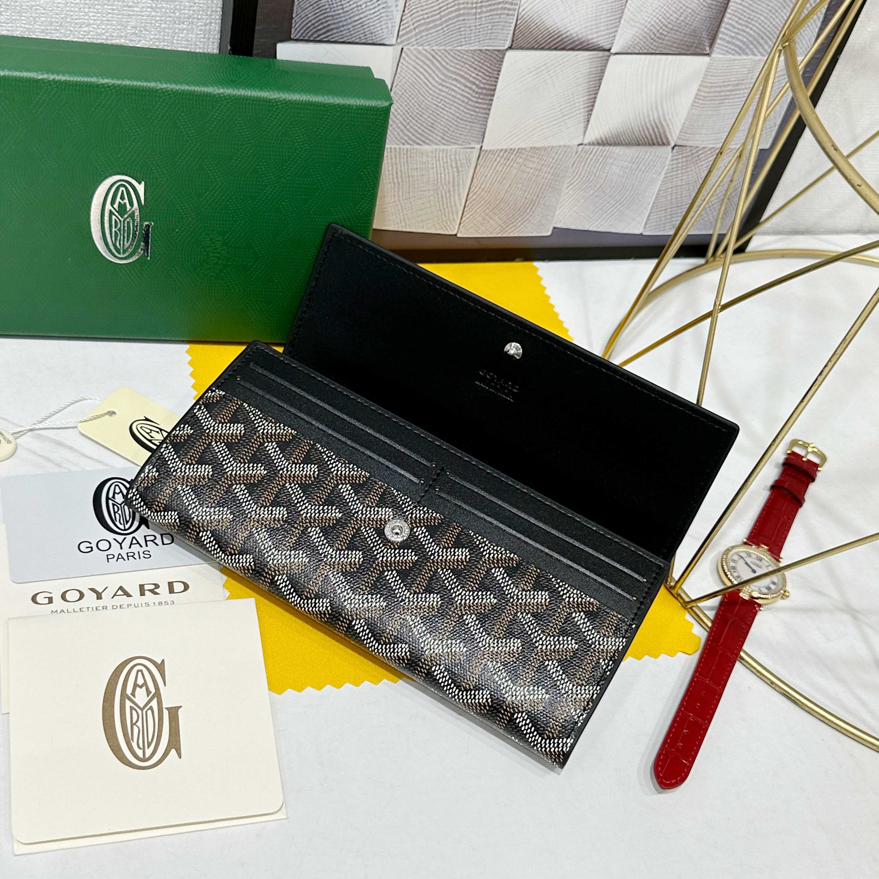 Goyard Black Wallet 98236