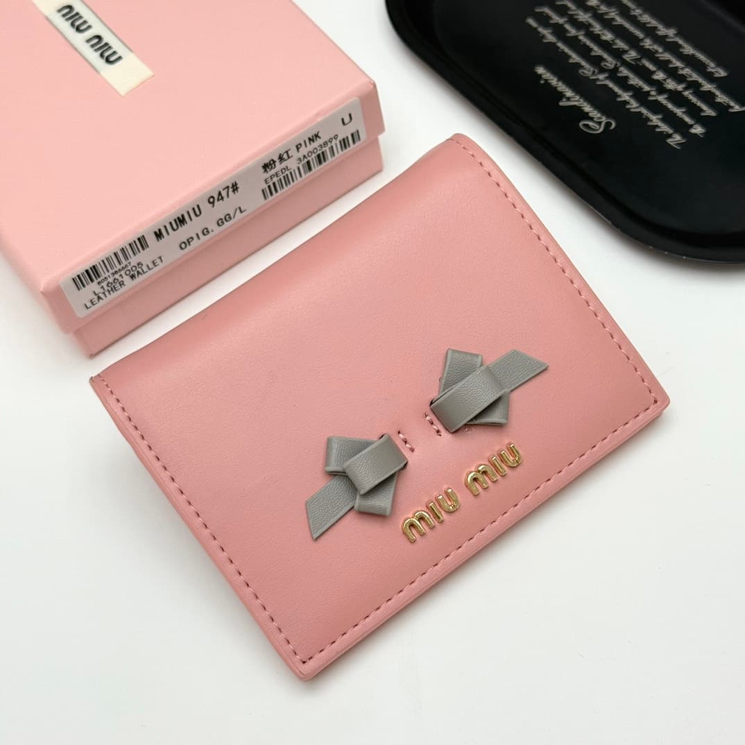 Miu Miu Black Wallets