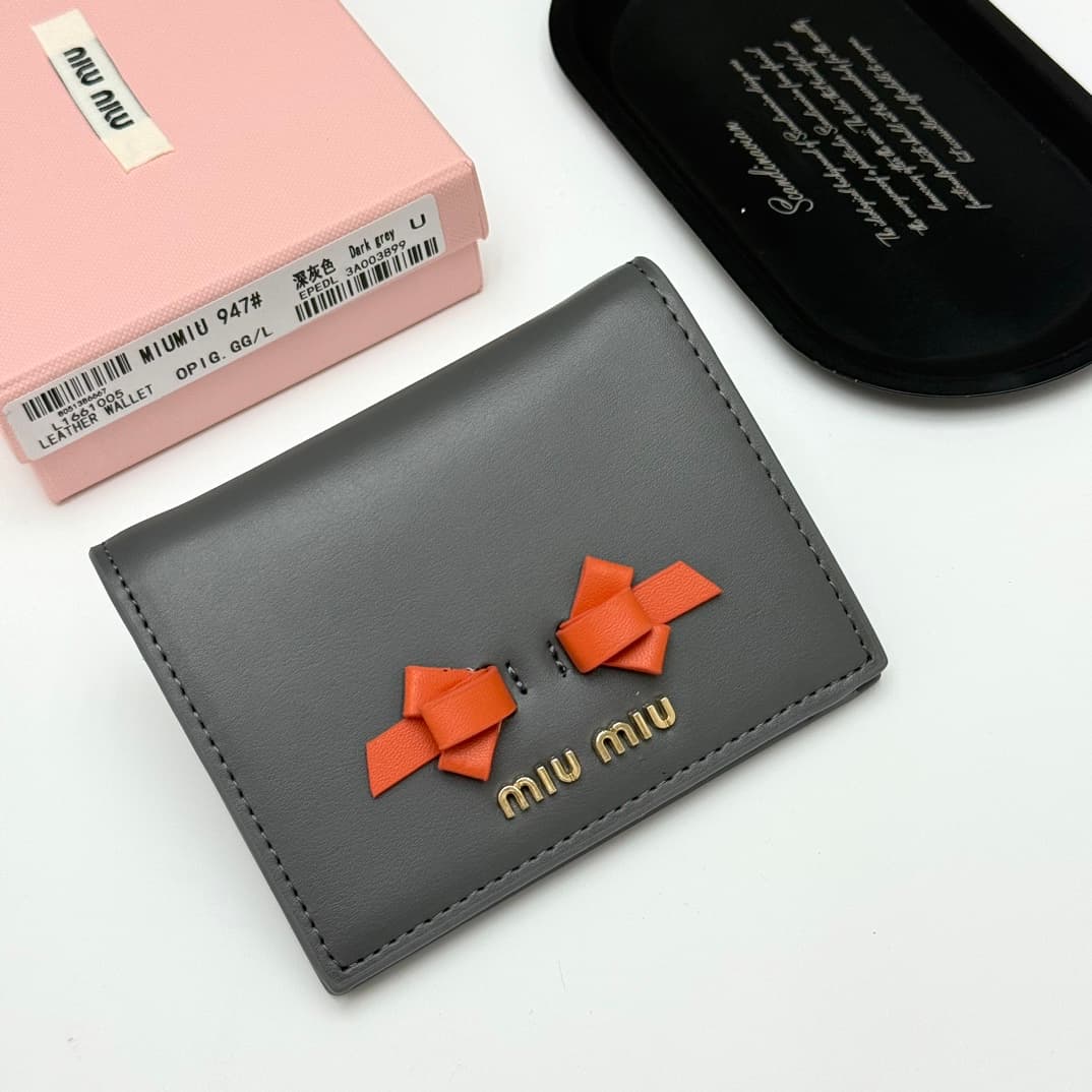 Miu Miu Black Wallets
