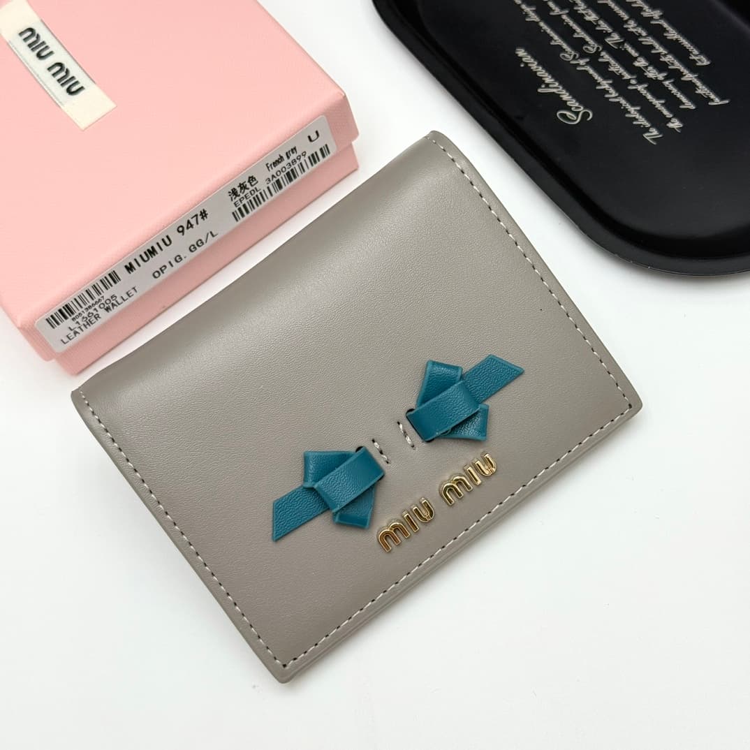 Miu Miu Black Wallets