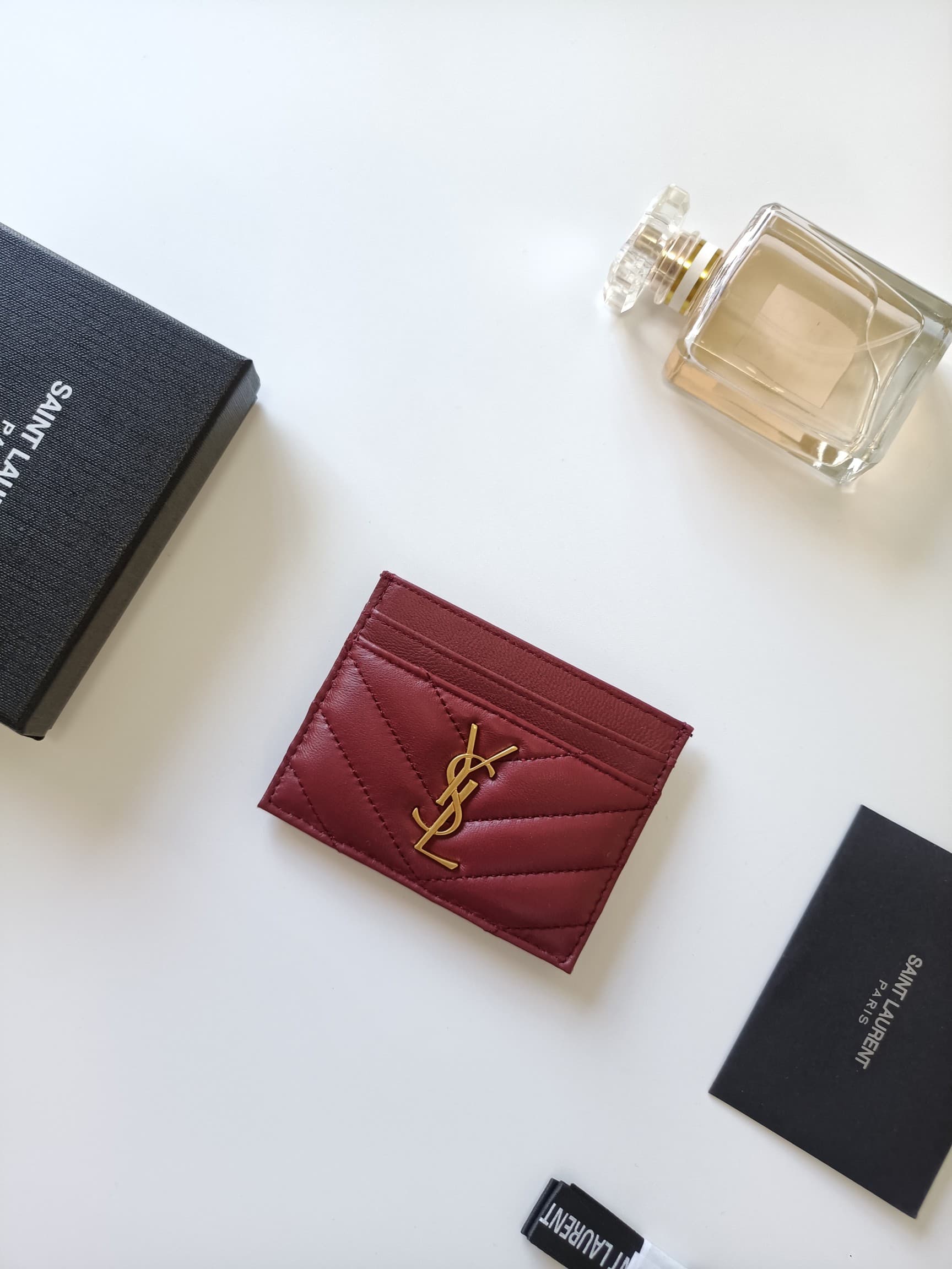 Saint Laurent Gold Wallet 423291