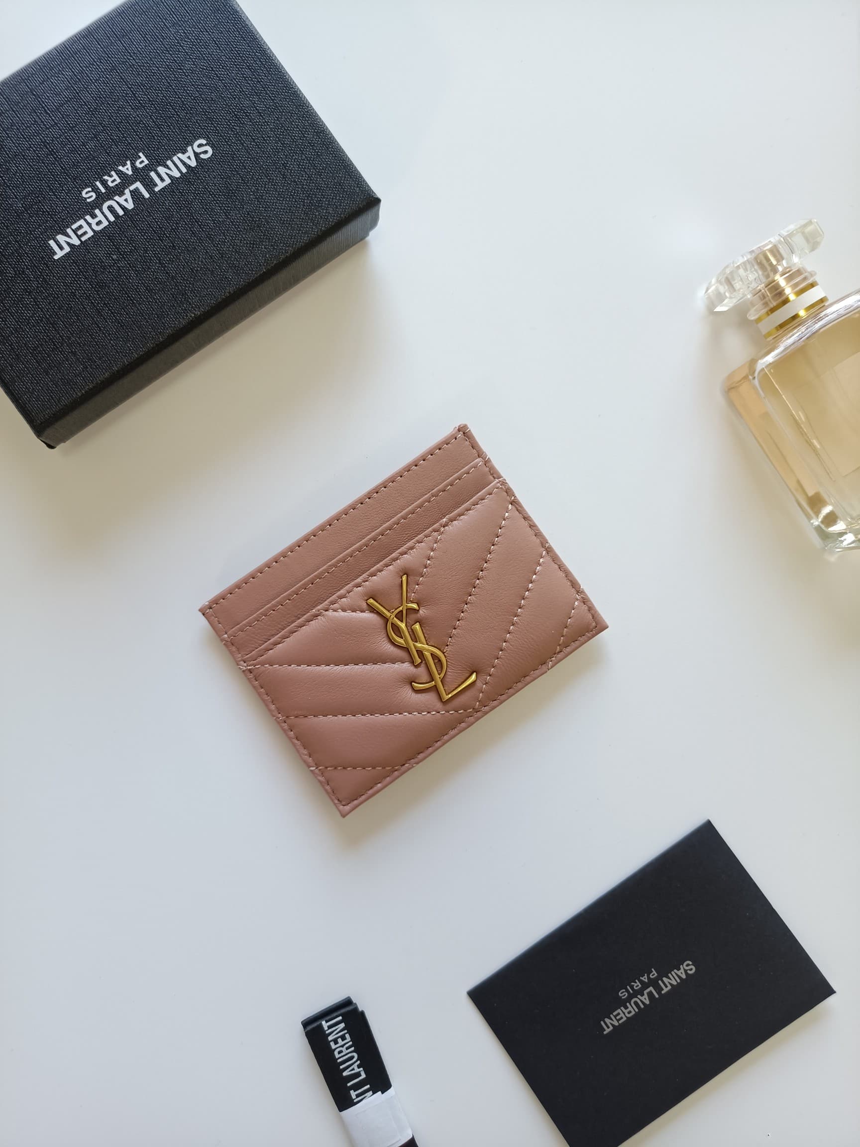 Saint Laurent Gold Wallet 423291