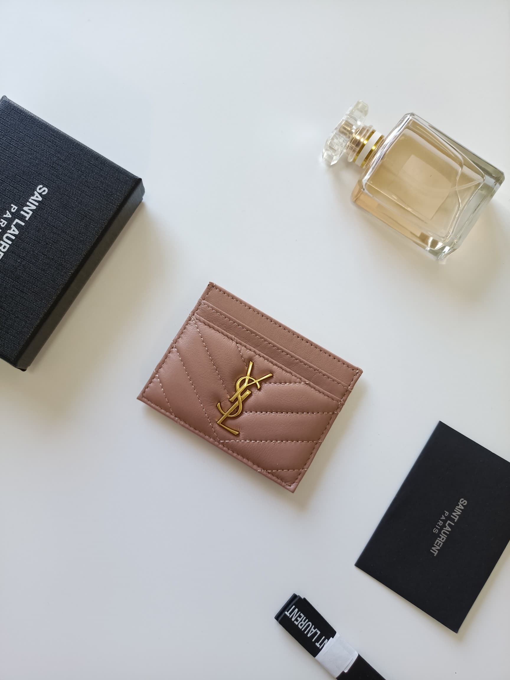 Saint Laurent Gold Wallet 423291