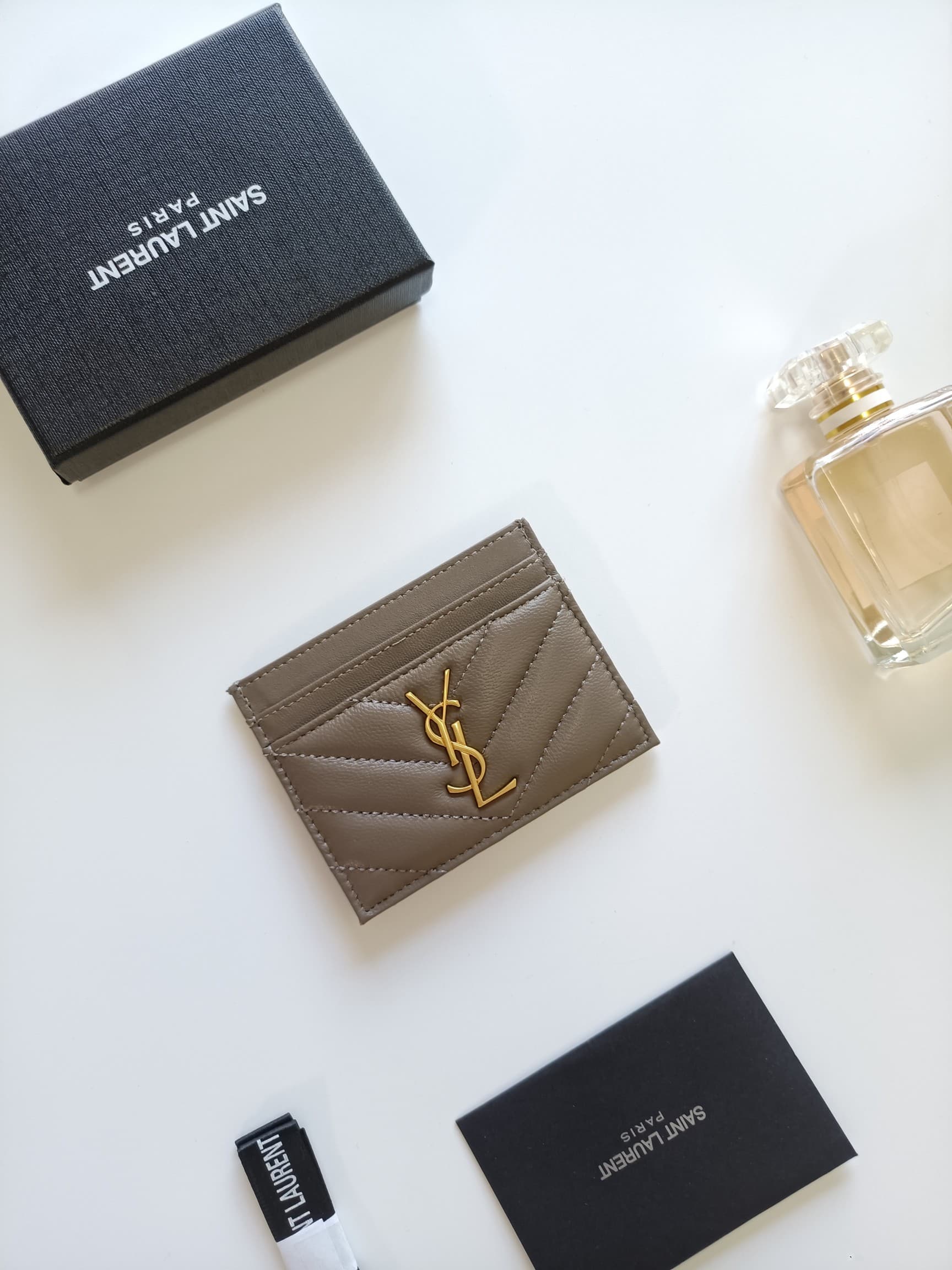 Saint Laurent Gold Wallet 423291