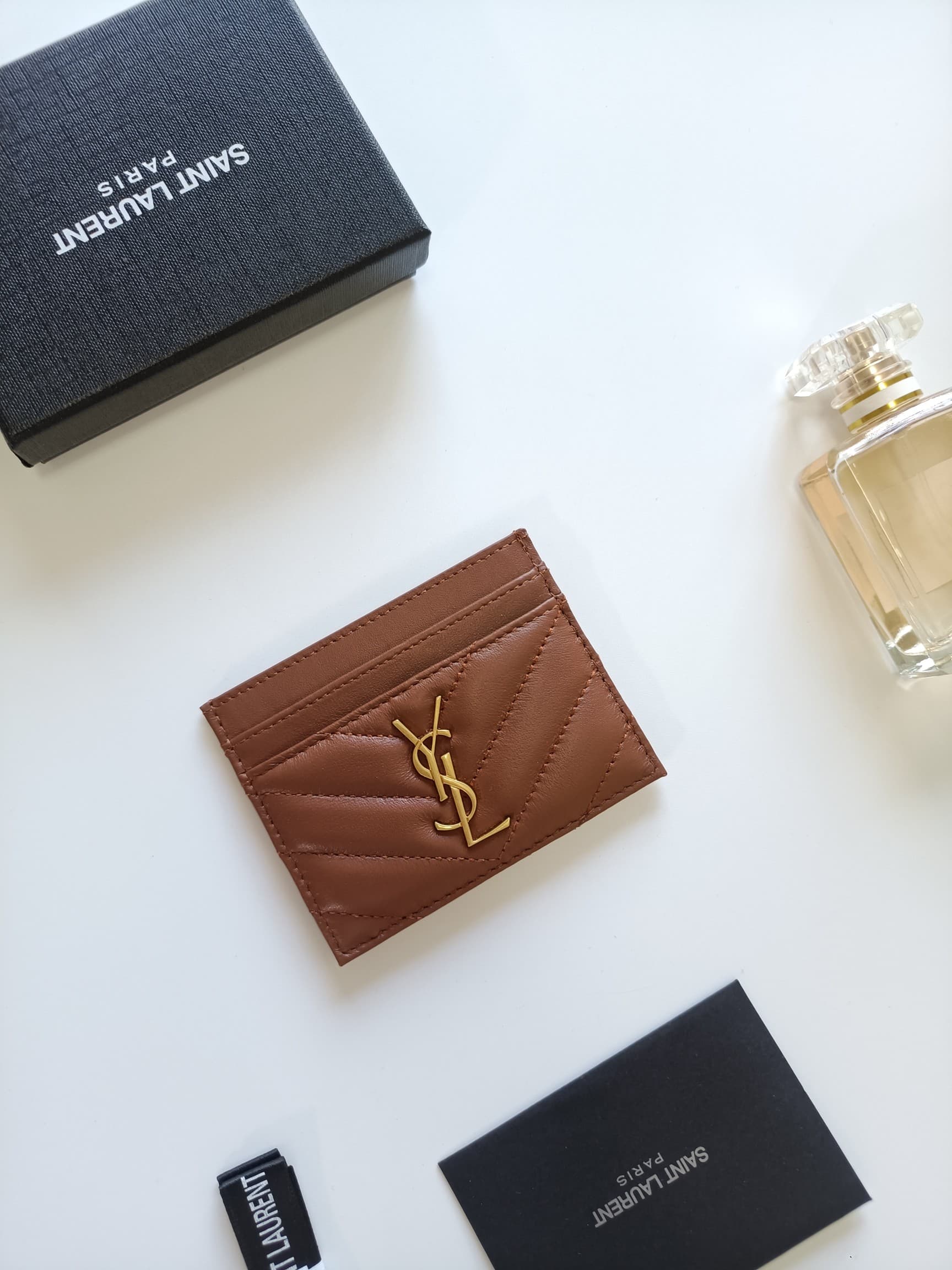 Saint Laurent Gold Wallet 423291