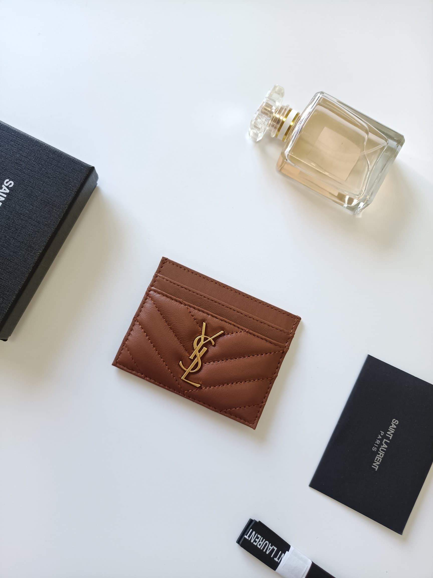 Saint Laurent Gold Wallet 423291