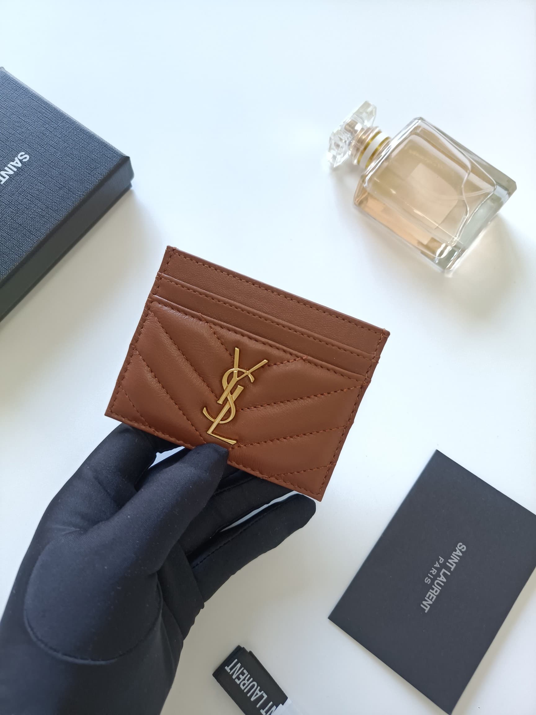 Saint Laurent Gold Wallet 423291