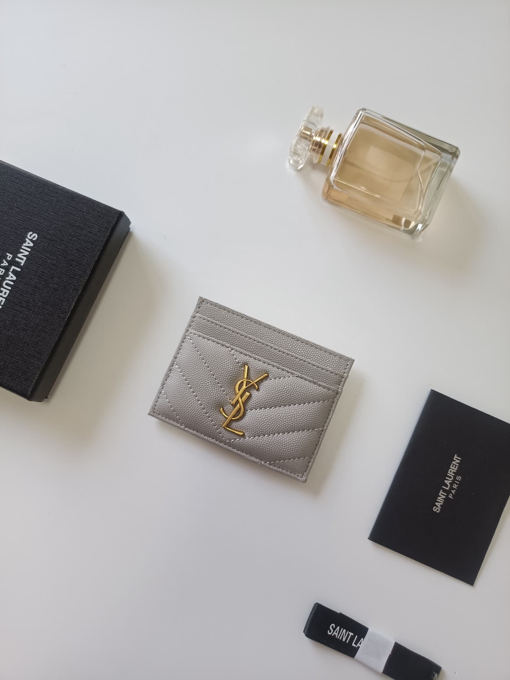 Saint Laurent Gold Wallet 423291